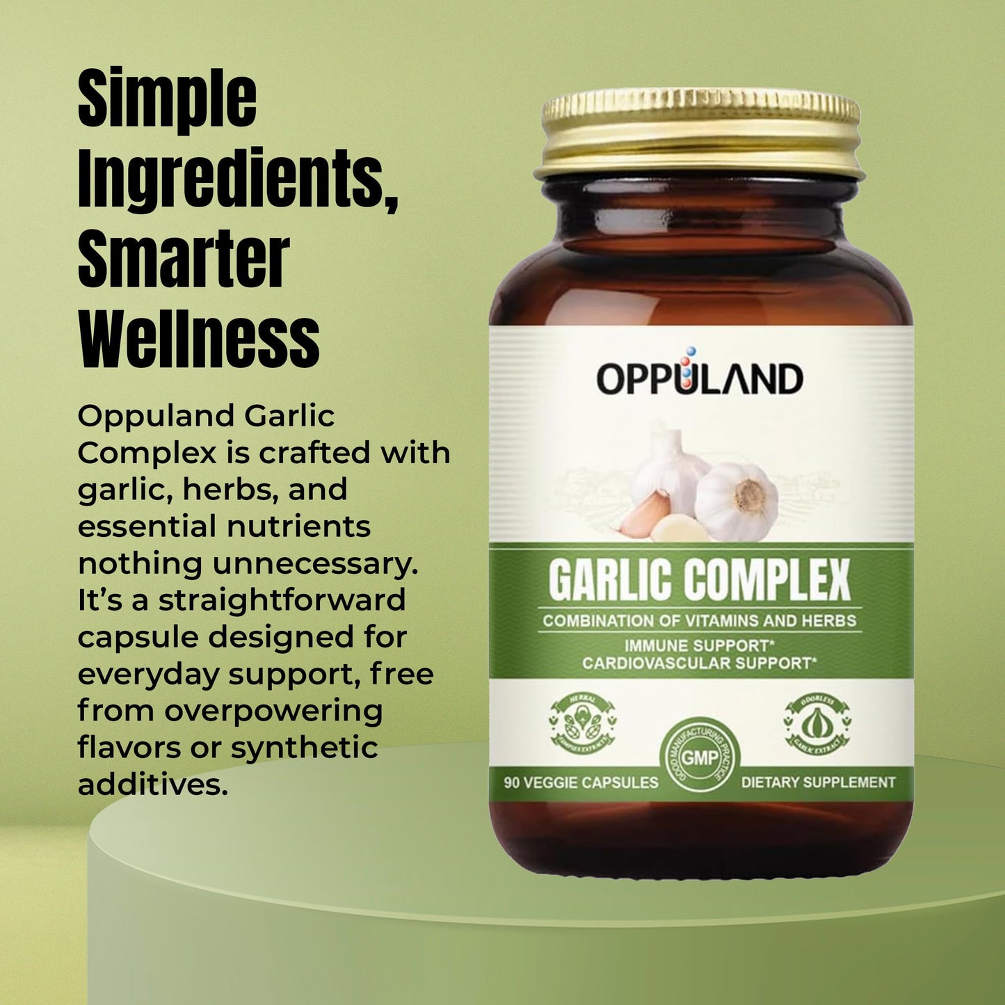 oppuland Garlic Complex 90 Capsules