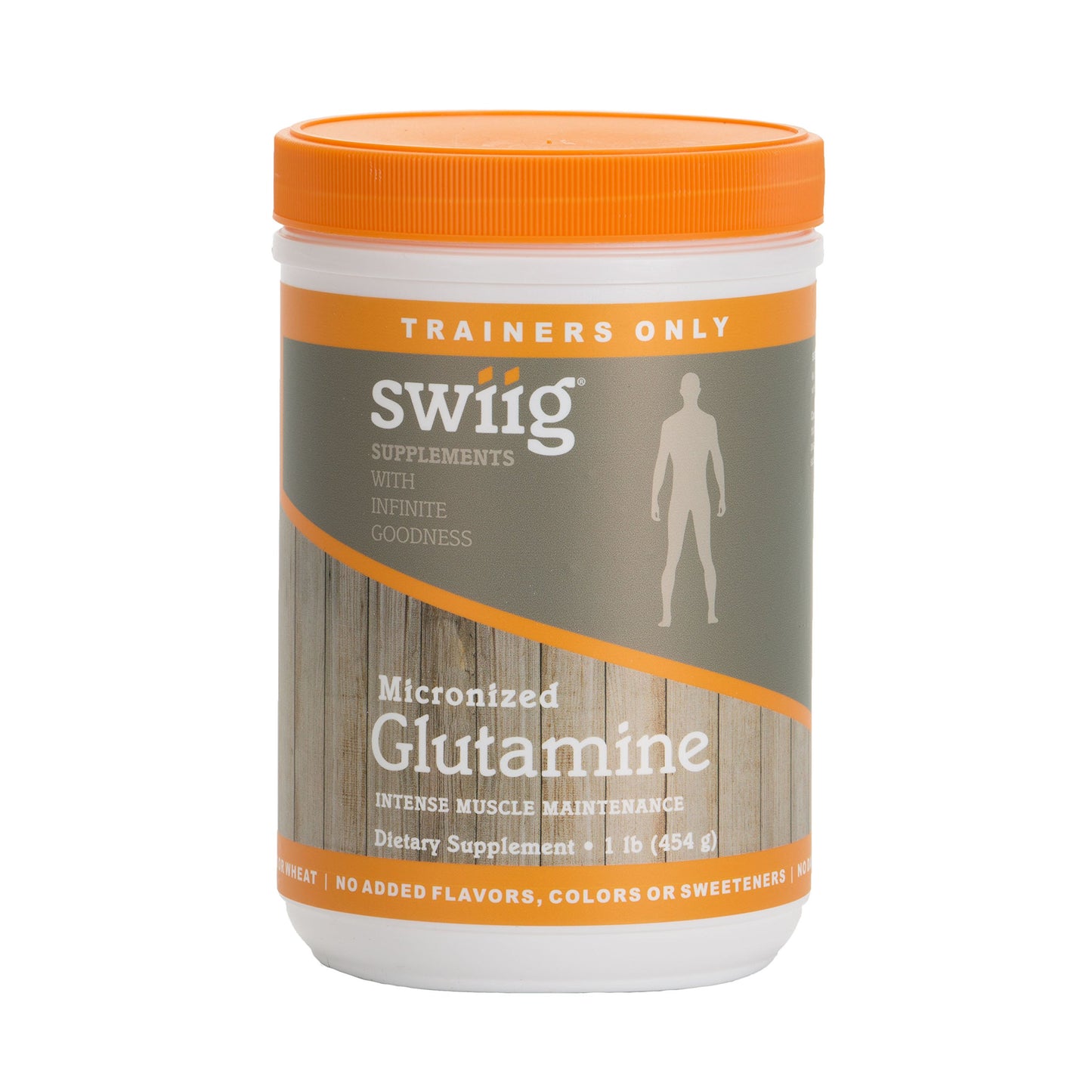 swiig L-Glutamine Powder, 16 oz