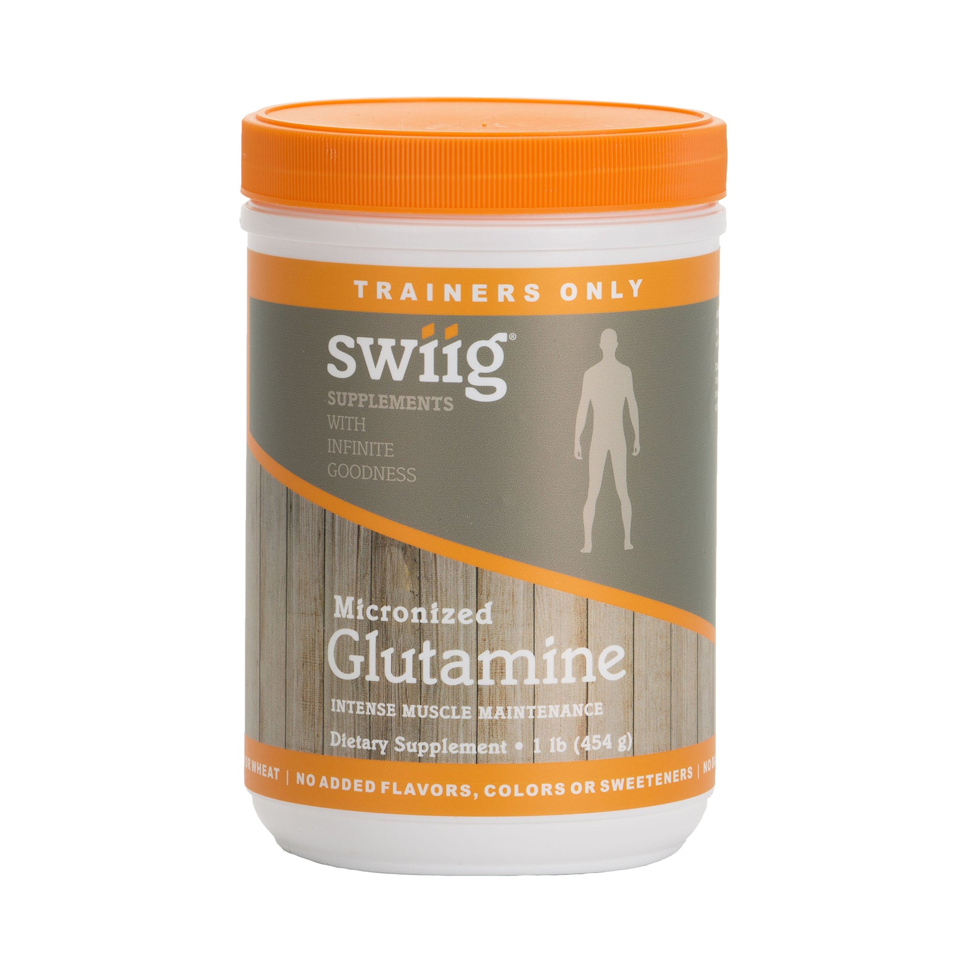 swiig L-Glutamine Powder, 16 oz
