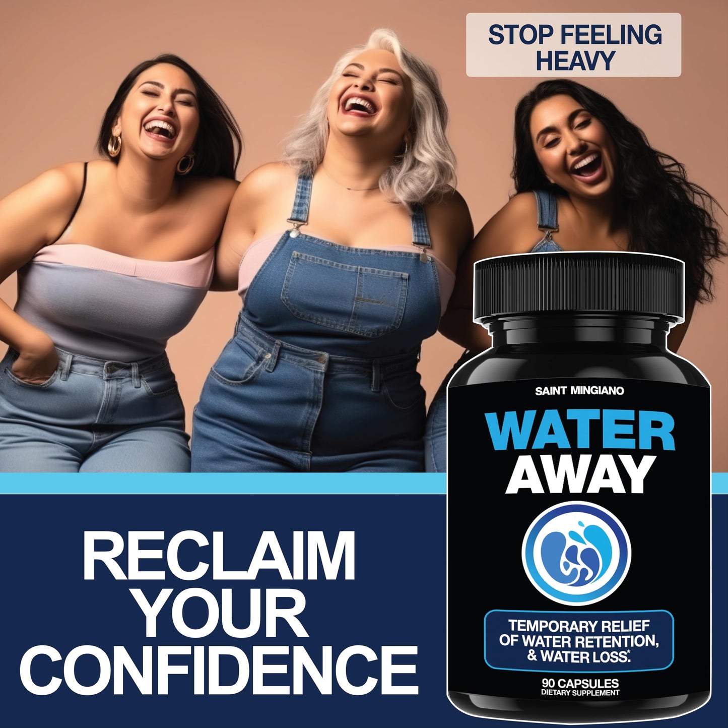 Saint Mingiano Water Away 90 Capsules