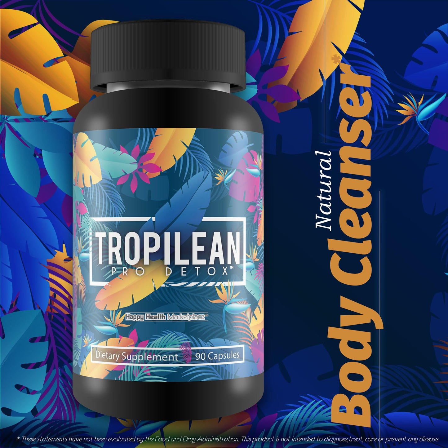 Happy Health Marketplace Tropilean Pro Detox - Full Body Detox Capsule 1 Count