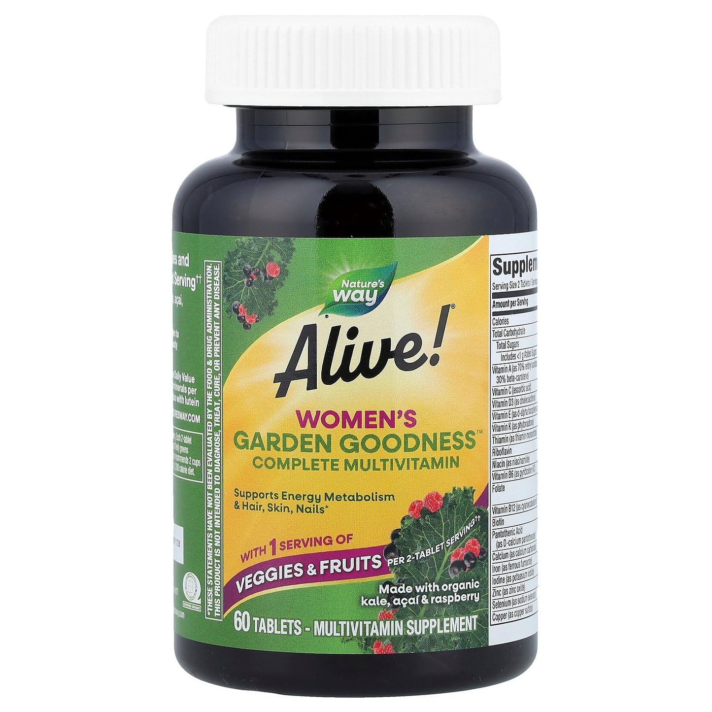 Nature's Way Alive! Women's Garden Goodness Complete Multivitamin Tablet 60 Tablets