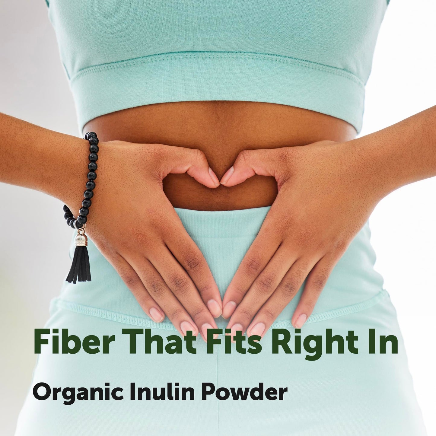 Micro Ingredients Organic Inulin FOS Fiber Powder 17.6 oz