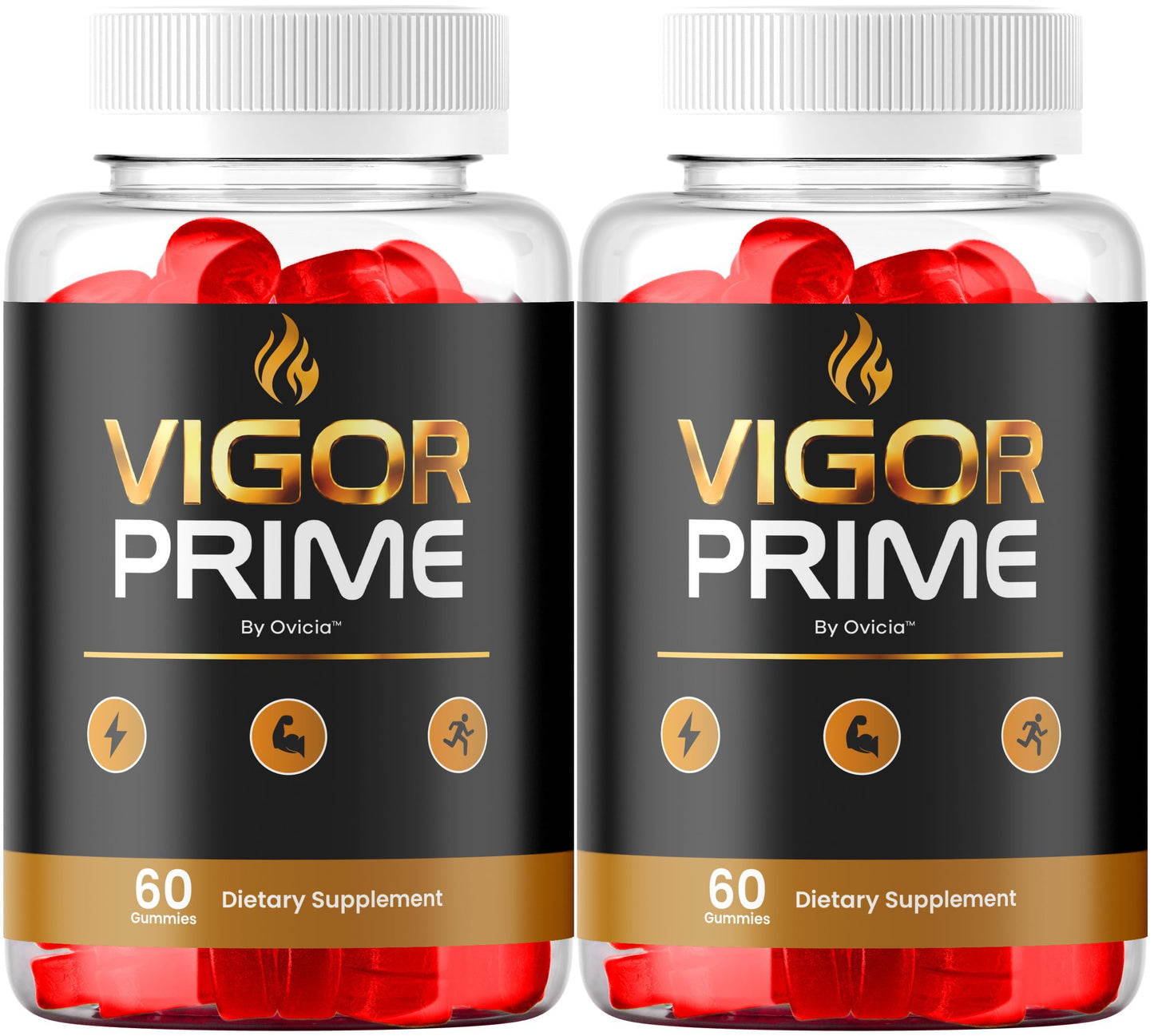 OVICIA Vigor Prime Gummies for Men, 120 Gummies