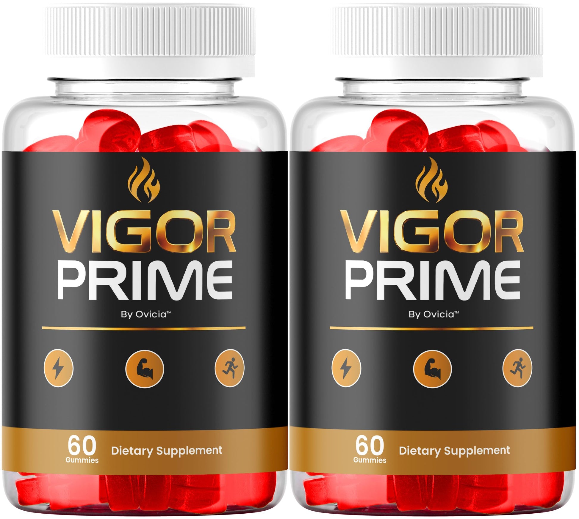 OVICIA Vigor Prime Gummies for Men, 120 Gummies