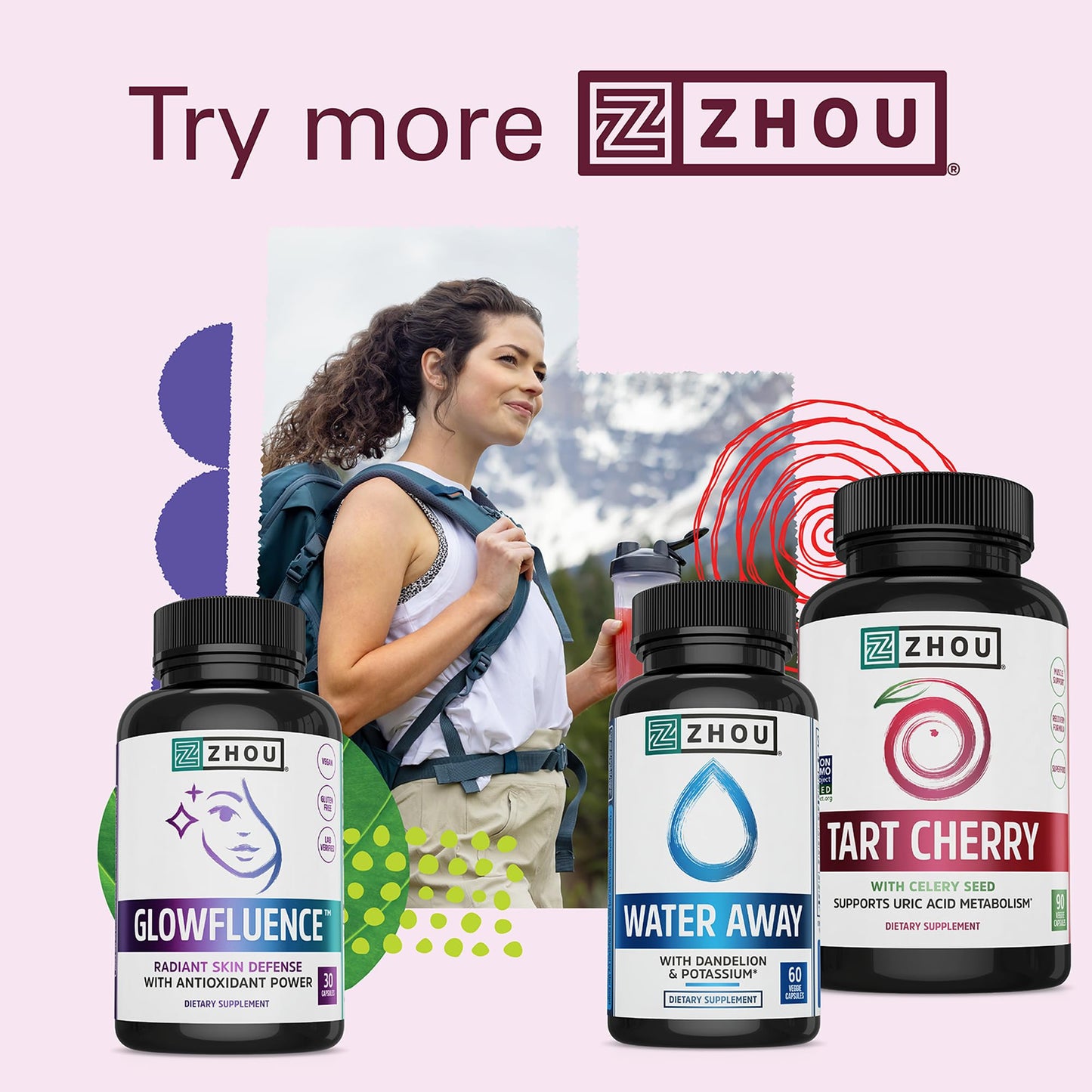 ZHOU Water Away Capsule 60 Count