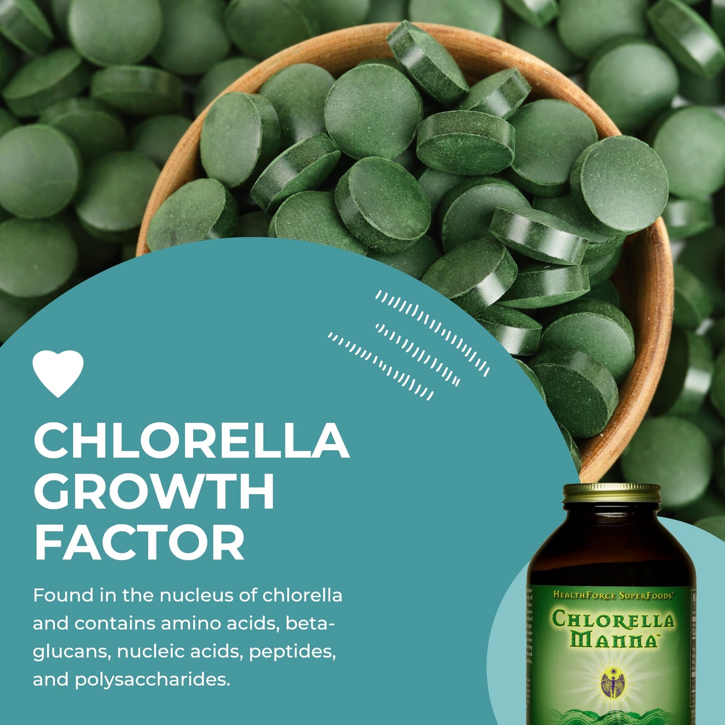 HealthForce SuperFoods Chlorella Manna Powder 350 g