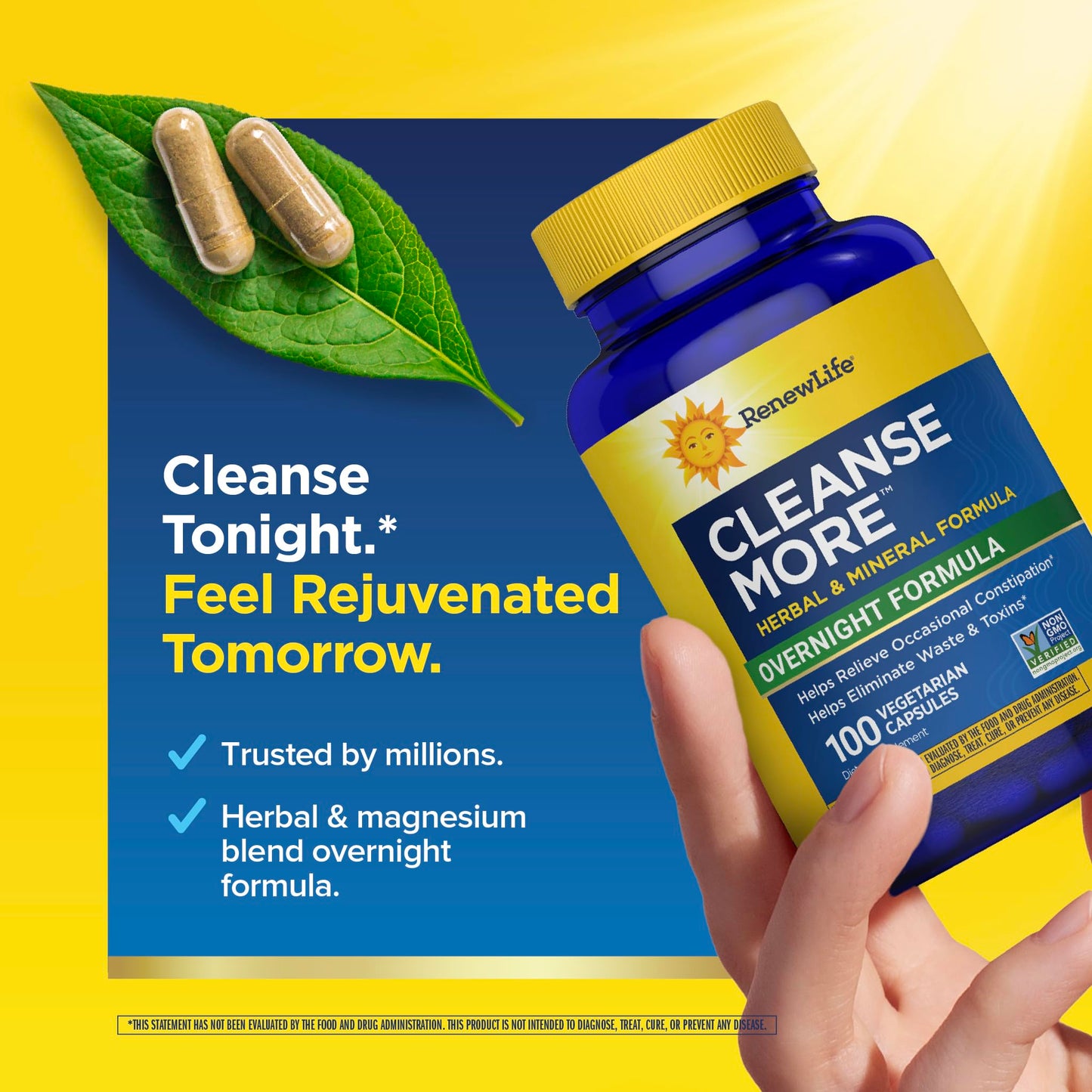 Renew Life Detox Cleanse More Capsules 100