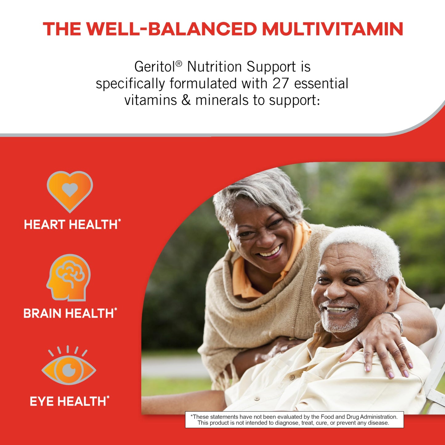 Geritol Multivitamin Supplement 80 Tablets