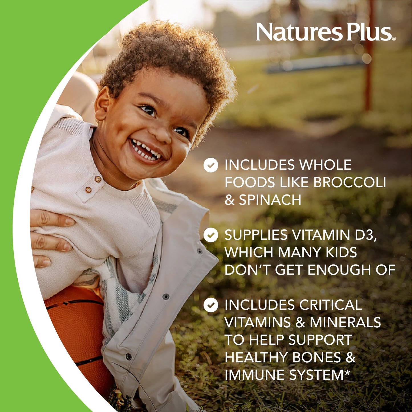 NaturesPlus Animal Parade Multivitamin Children's Gummies 90 Count