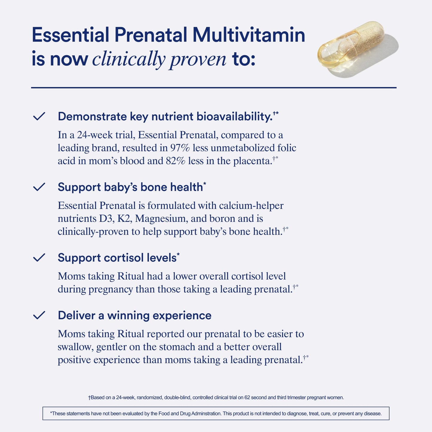 Ritual Women's Prenatal Multivitamins Capsules 60 Capsules