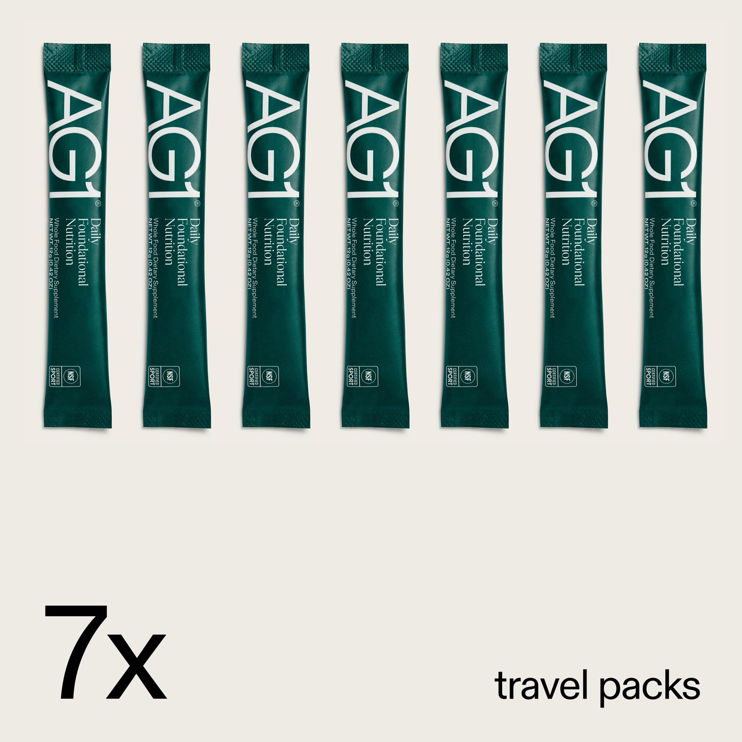 AG1 Athletic Greens 7-Day Starter Kit Powder - 7-Pack