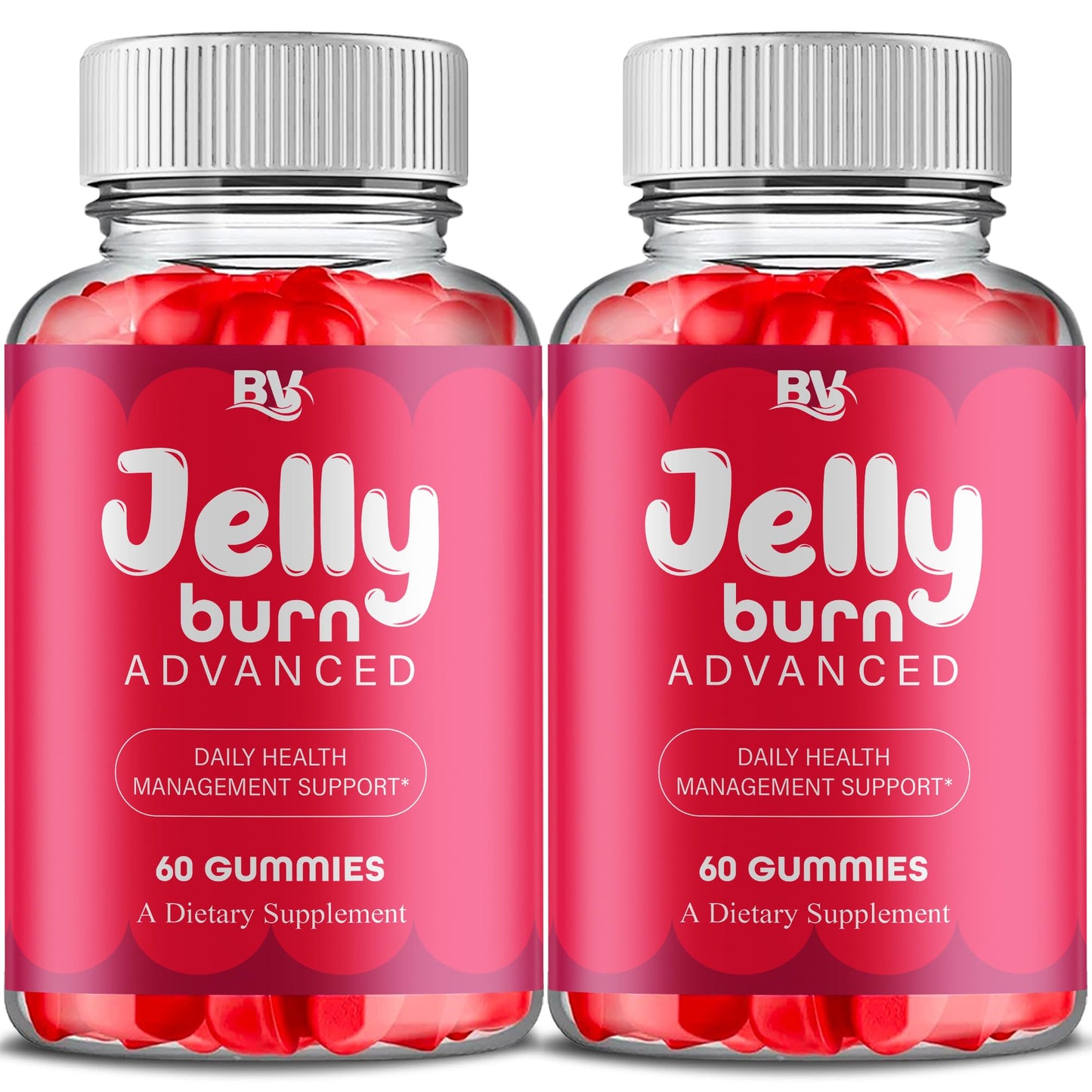 BLUE VIBE Jelly Burn Advanced Health Support Gummy Formula, 120 Gummies