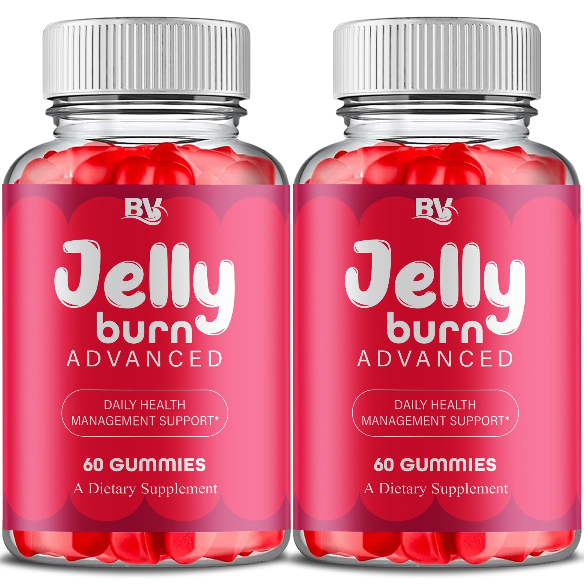 BLUE VIBE Jelly Burn Advanced Health Support Gummy Formula, 120 Gummies