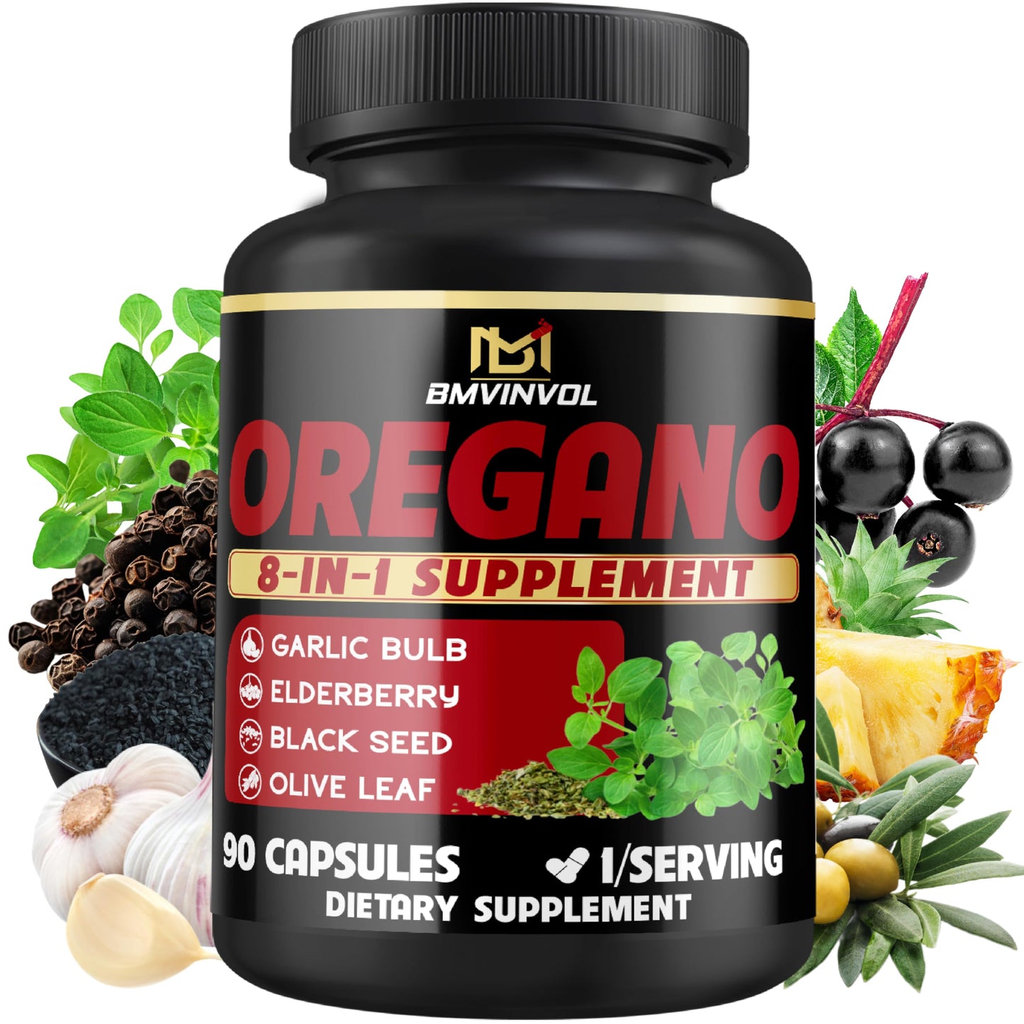 BMVINVOL Oregano Supplement Capsule 90 Capsules