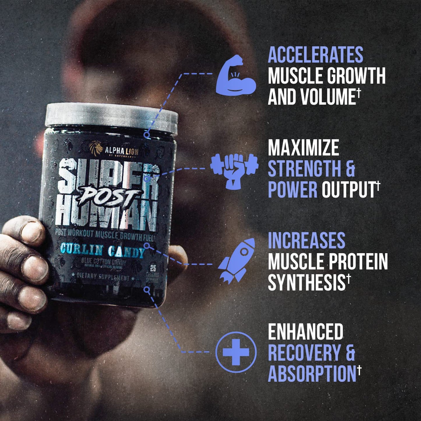 ALPHA LION Superhuman Post-Workout Recovery Fast Acting Powder 16