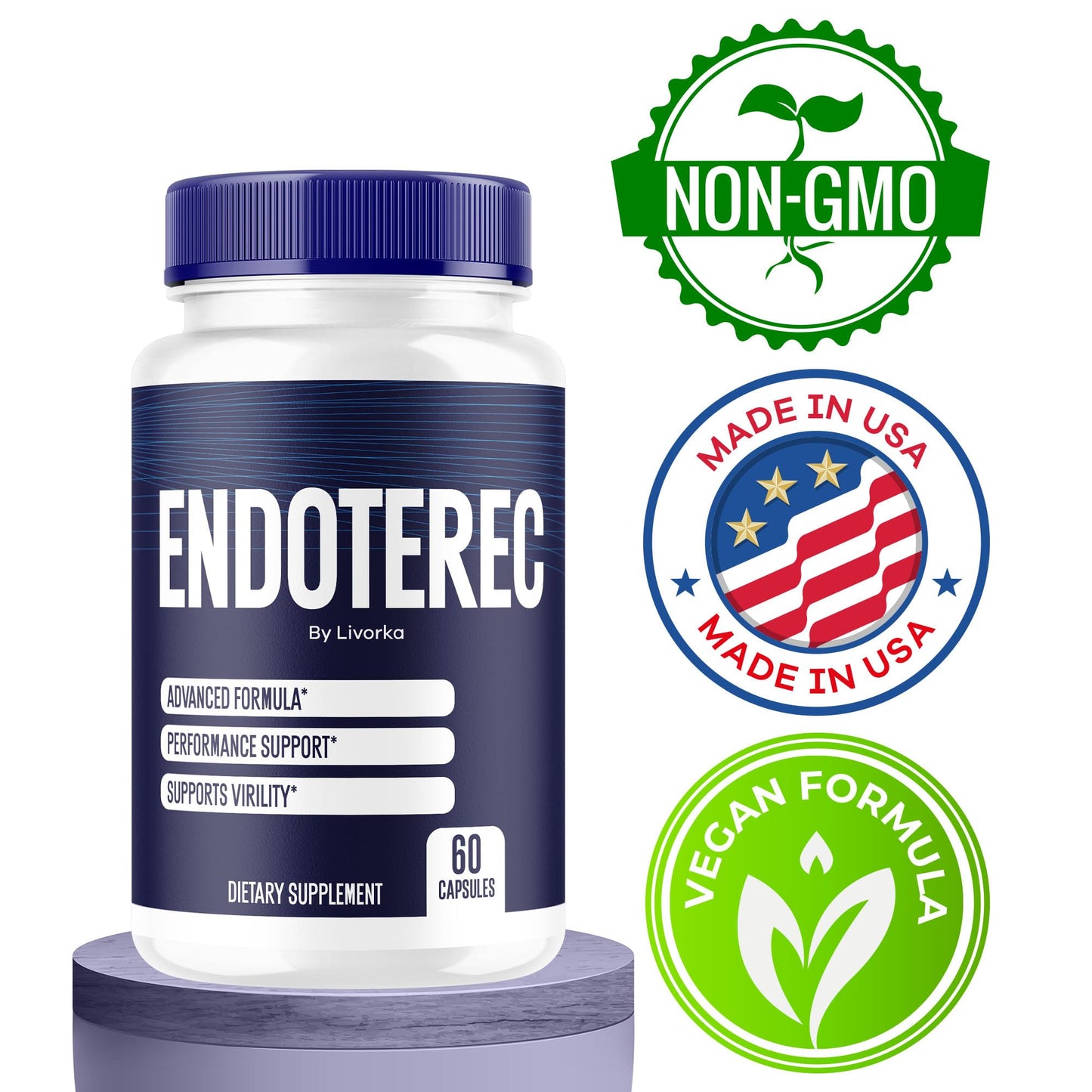 LIVORKA Endoterec Capsules 180 Count