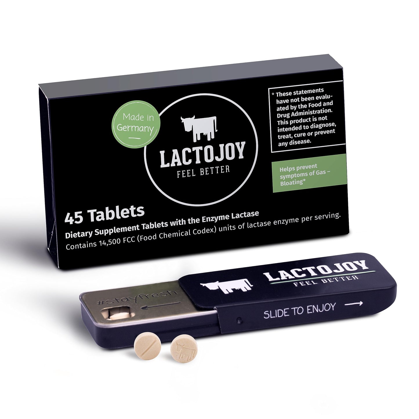 LactoJoy Lactase Pills 45 Tablets
