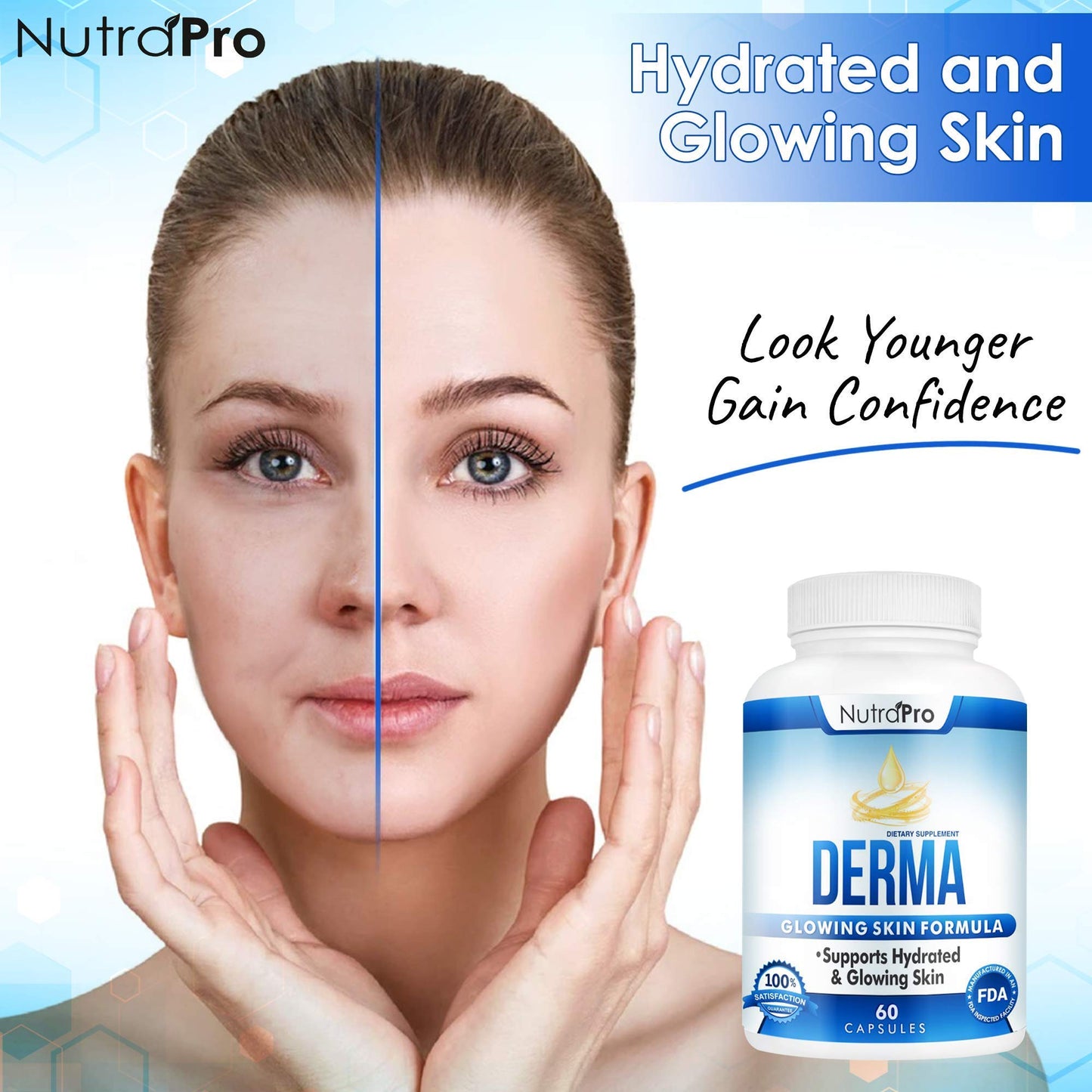 NutraPro Dermal Repair Complex Capsules 60 Count