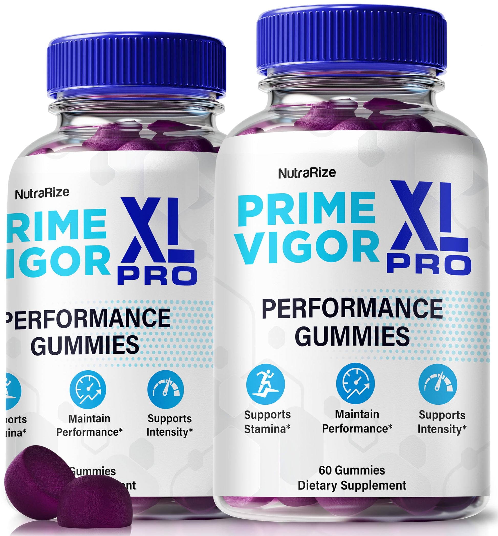 NutraRize Prime Vigor XL Pro Male Gummies, 120 Gummies