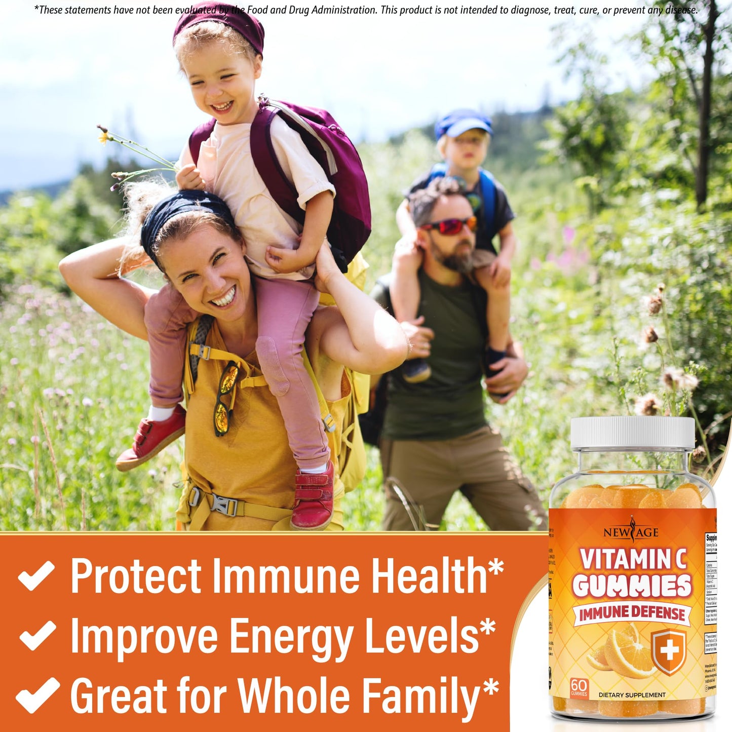 NEW AGE Vitamin C Gummies 120 Gummies