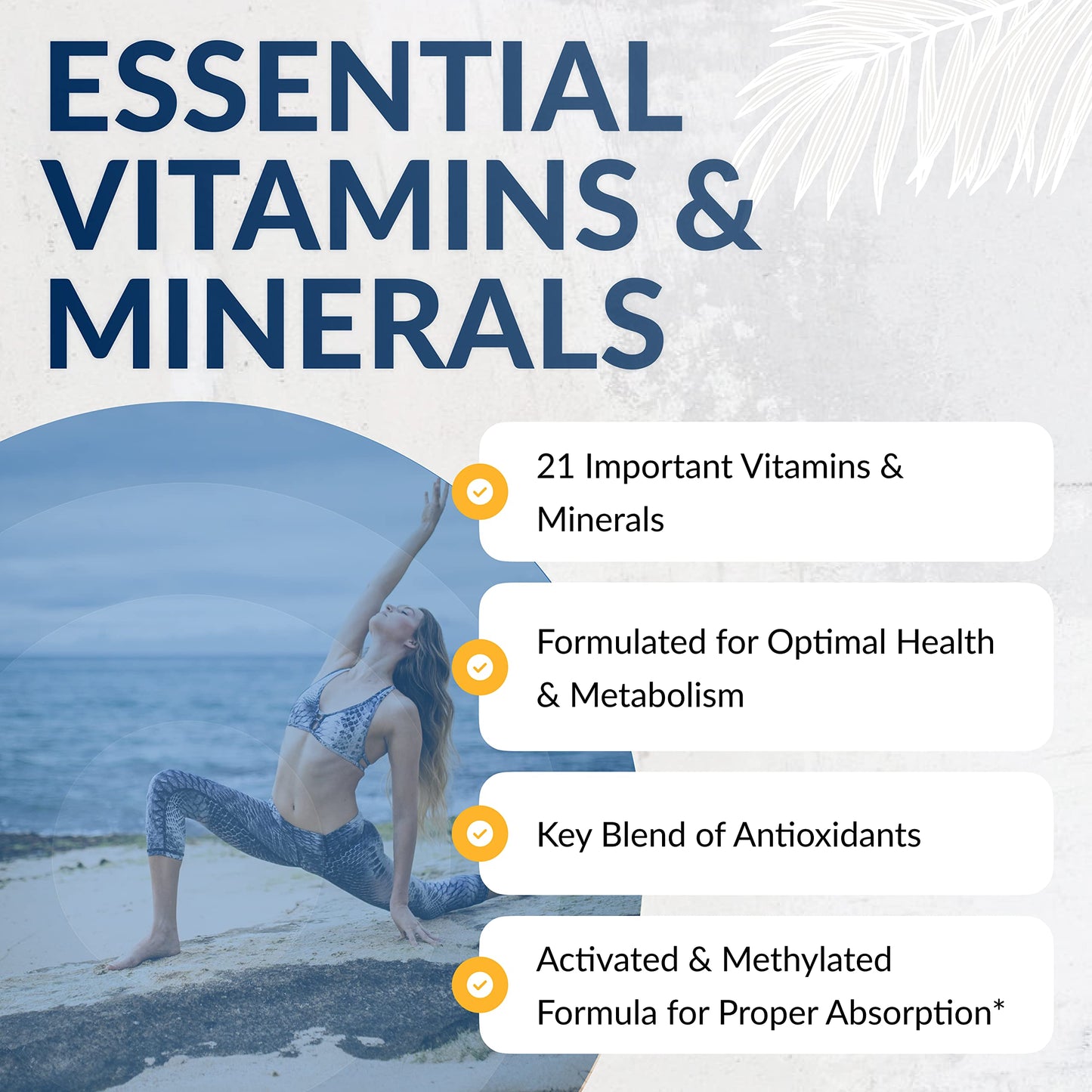 Equilife Daily Activated Multivitamin for Women & Men Capsules 120