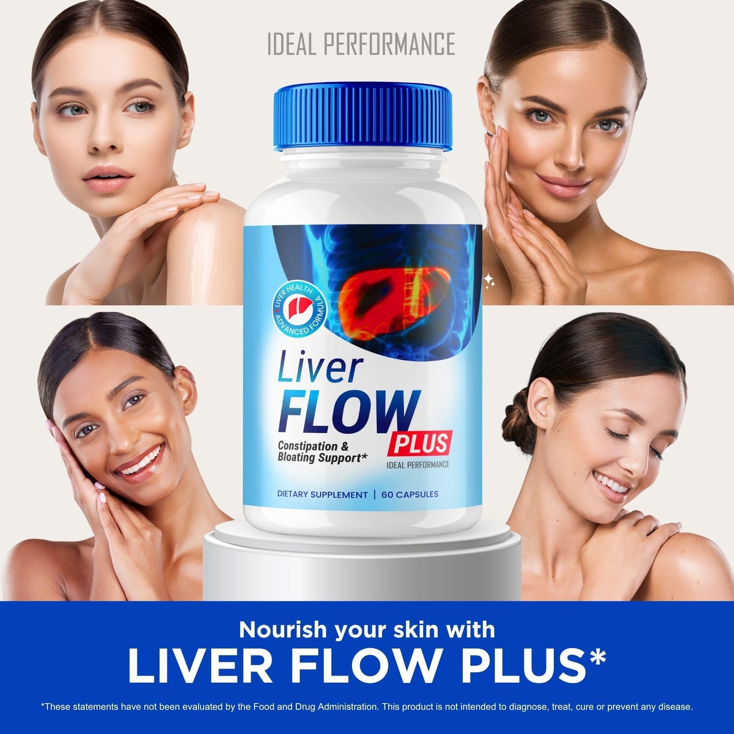 IDEAL PERFORMANCE Liver Flow Plus Capsules 120 Capsules