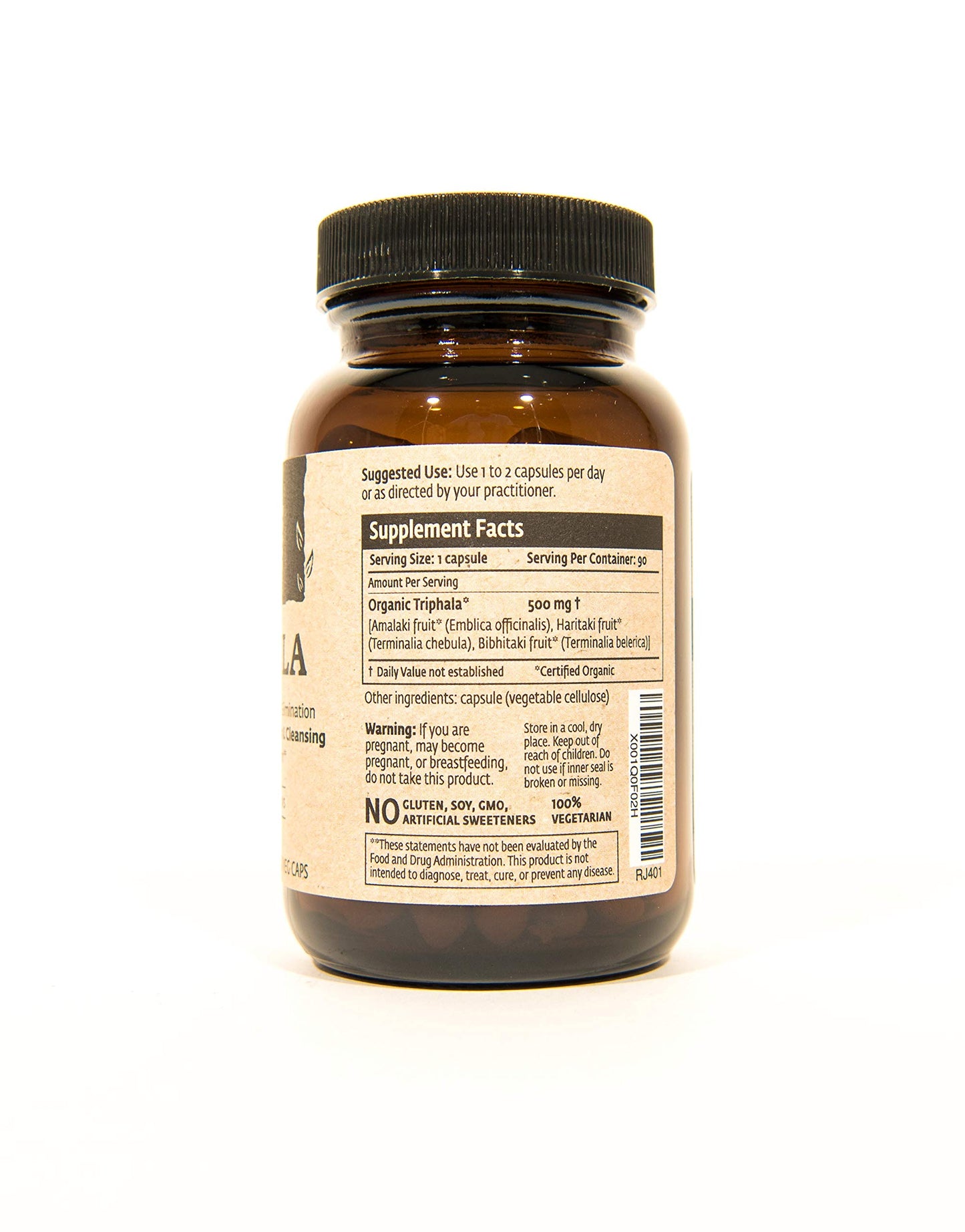 ISHA Organic Triphala Capsules 1 Count