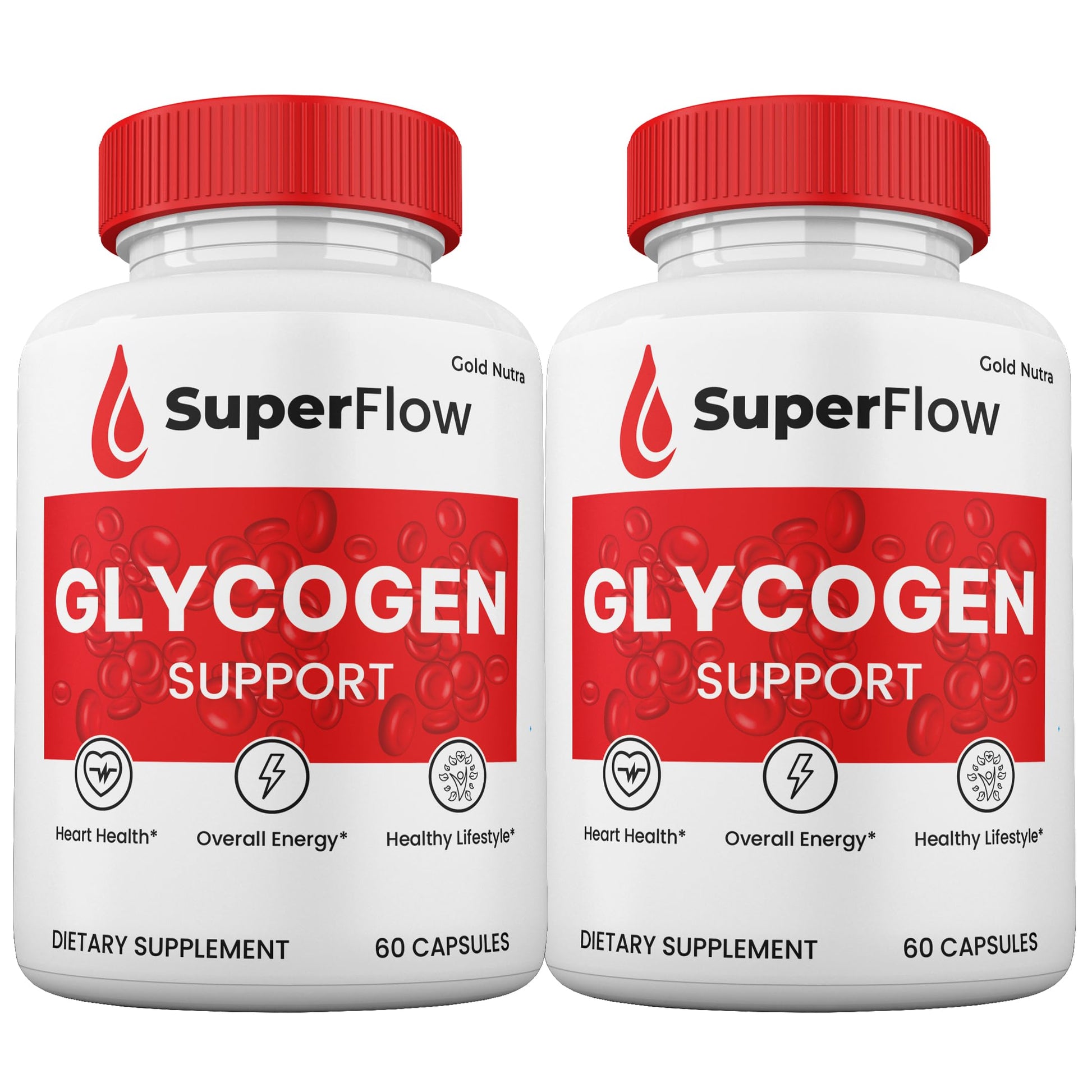 Gold Nutra Super Flow Blood Support Capsules, 2 Count