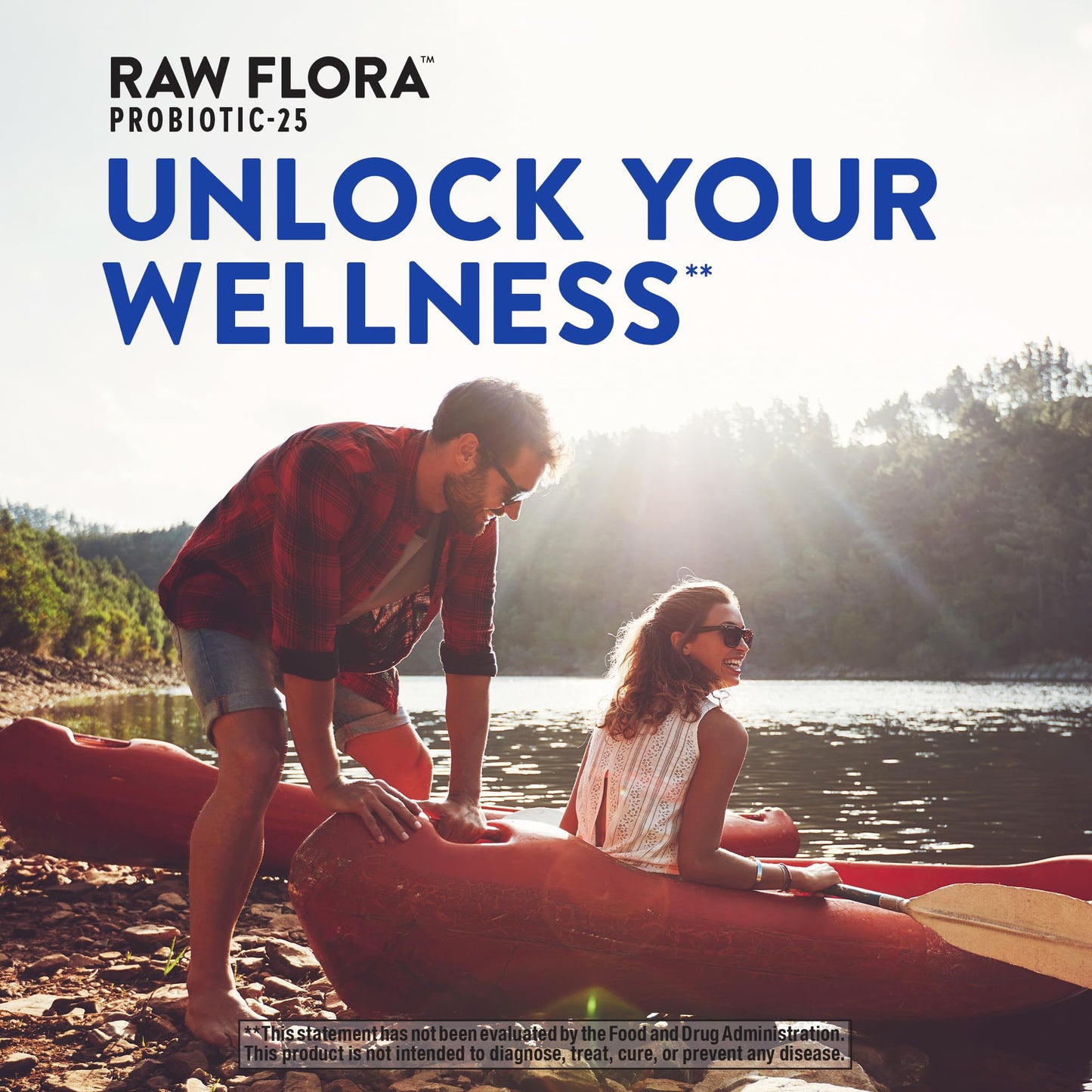 Nature's Truth Raw Flora Probiotics with Prebiotics Capsules 33 Count