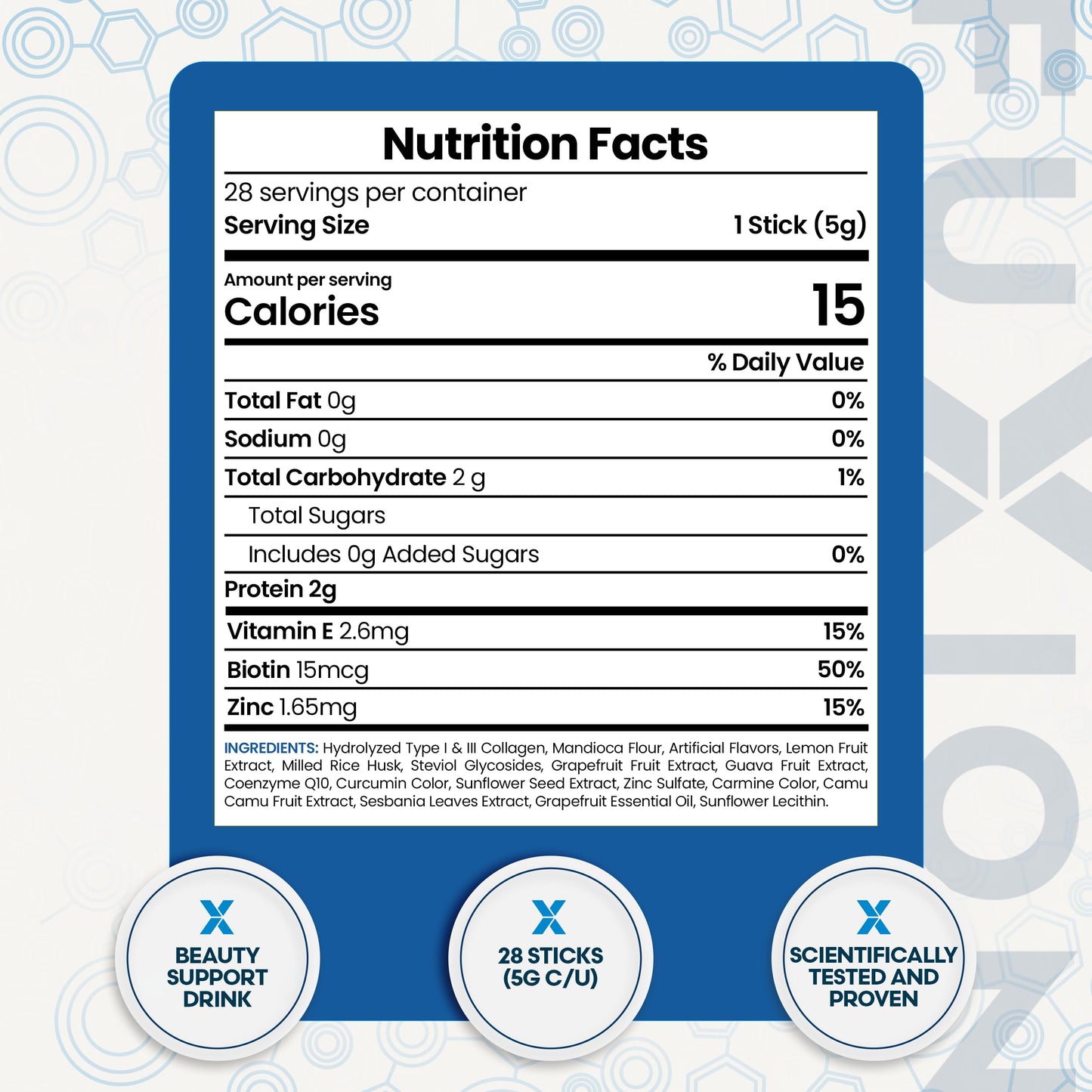 FuXion Beauty In Collagen Beauty Drink Softgels 28 Count