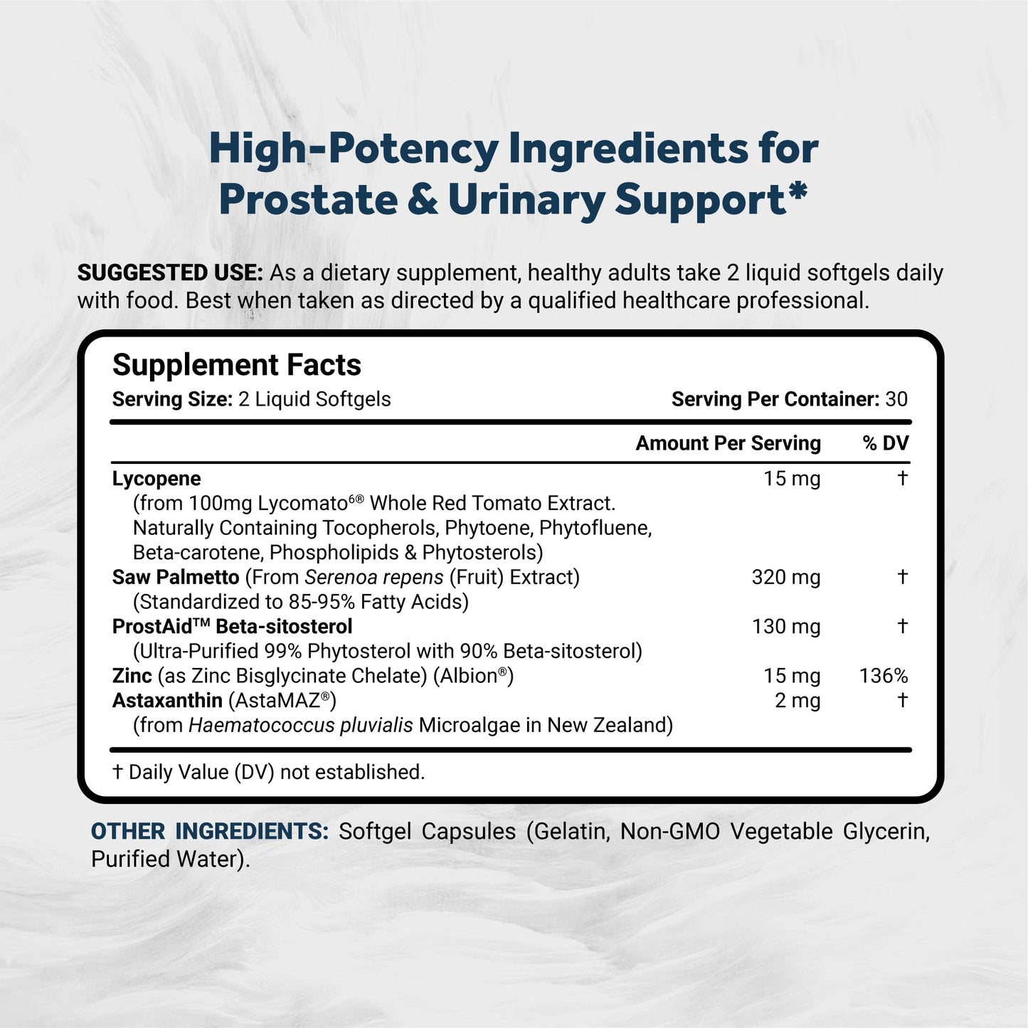 Naturalis TheraProstate Complex Softgels 60