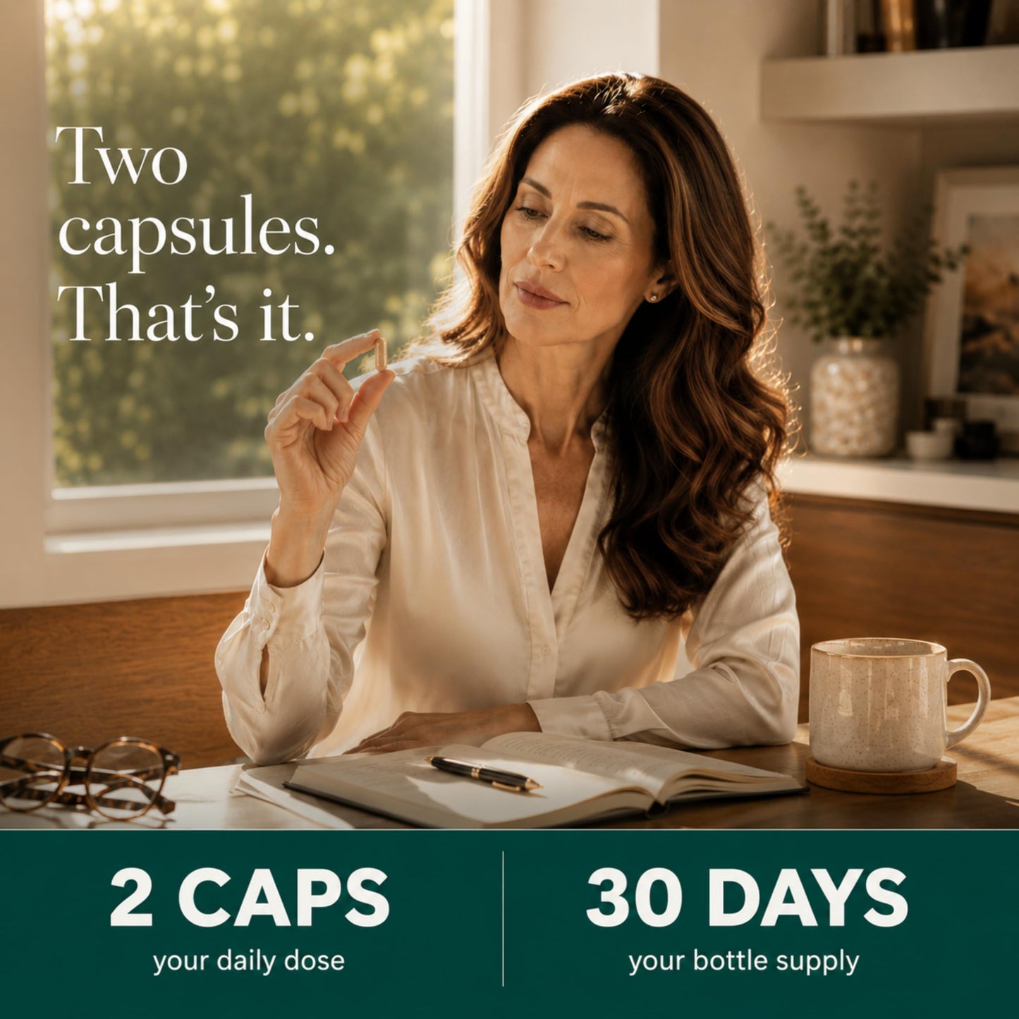Botavive Clarity Menopause Support Supplement – Brain & Mood Formula with DHA, Bacopa & GABA – 60 Capsules