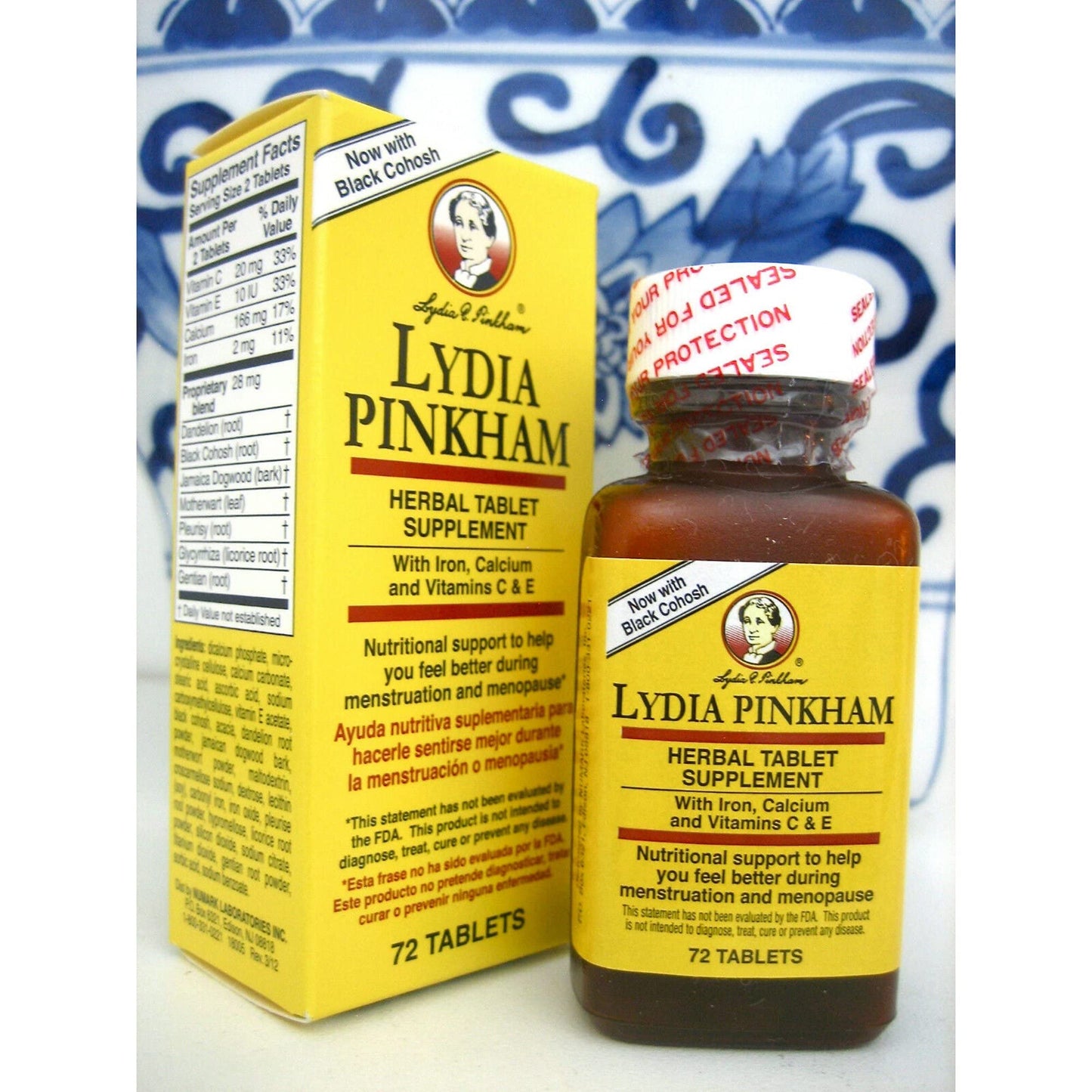 Lydia Pinkham Herbal Tablet Supplement 288 Tablets
