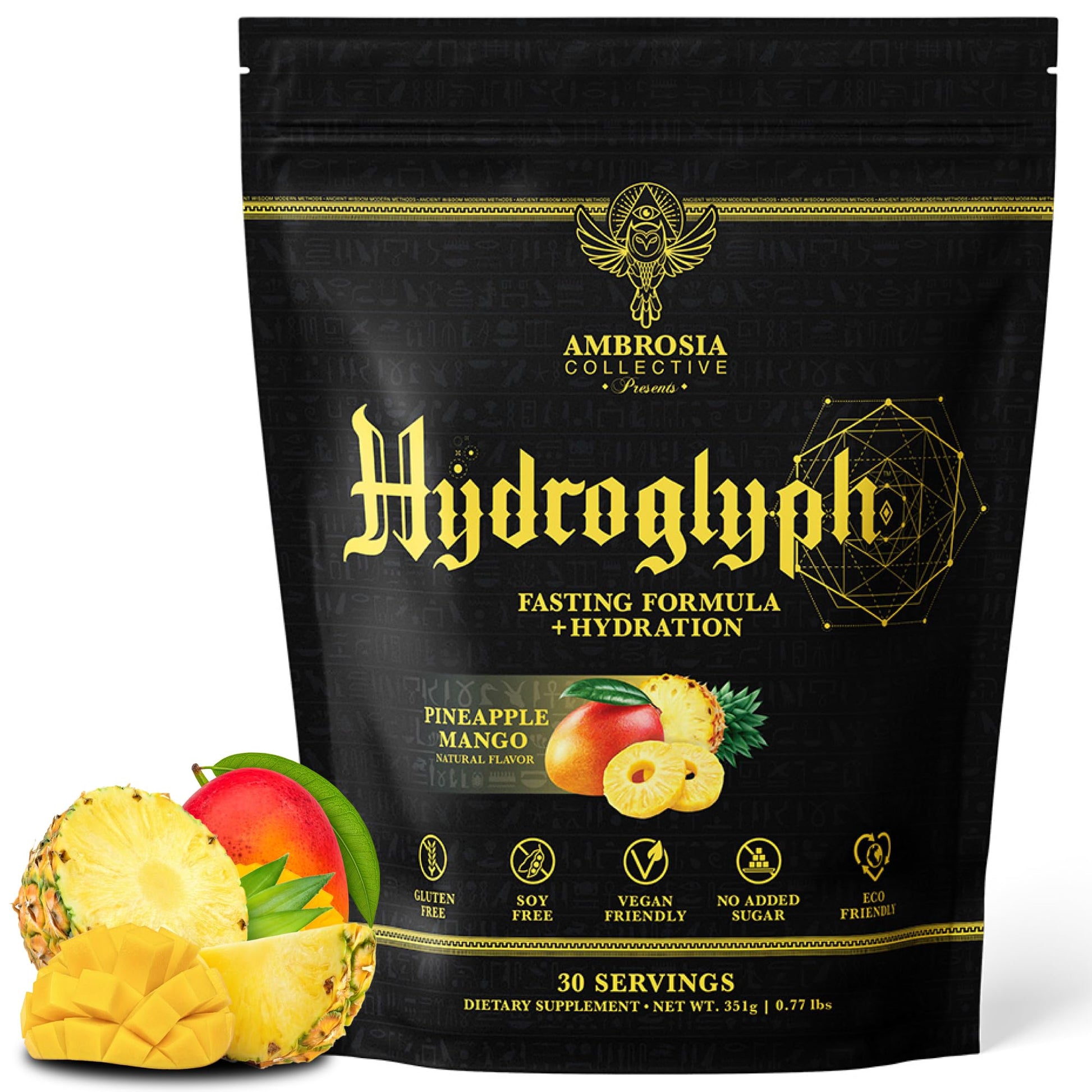 Ambrosia Fasting Electrolytes Powder 12.32 oz