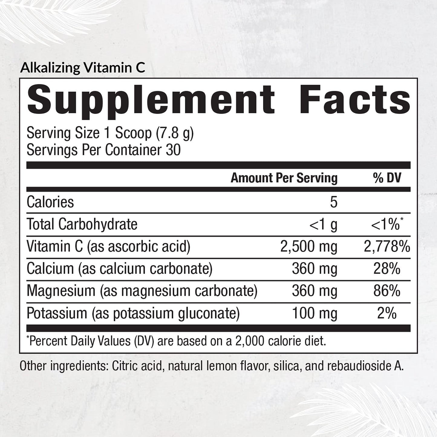 Equilife Alkalizing Vitamin C Supplement Powder, 8.3 Ounce