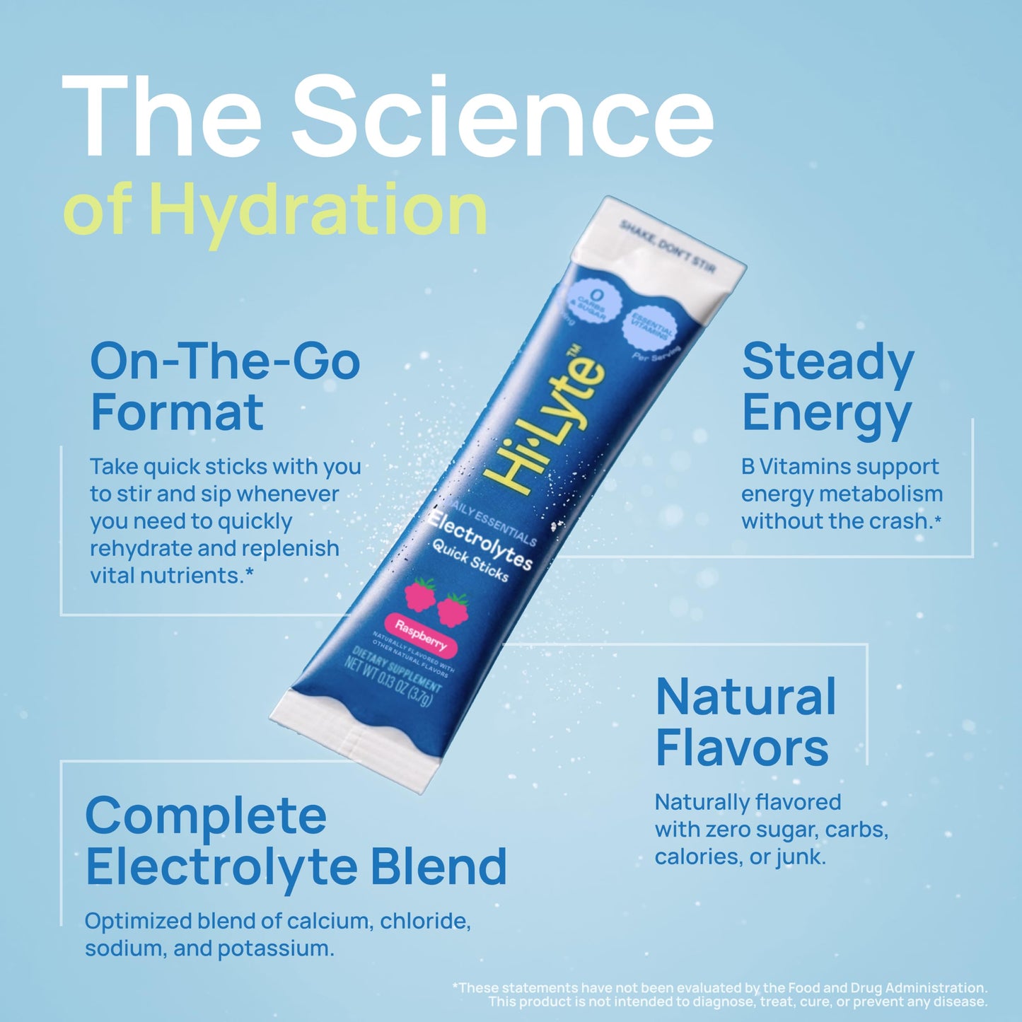 Hi-Lyte Daily Essentials Electrolytes Powder 2.08 oz