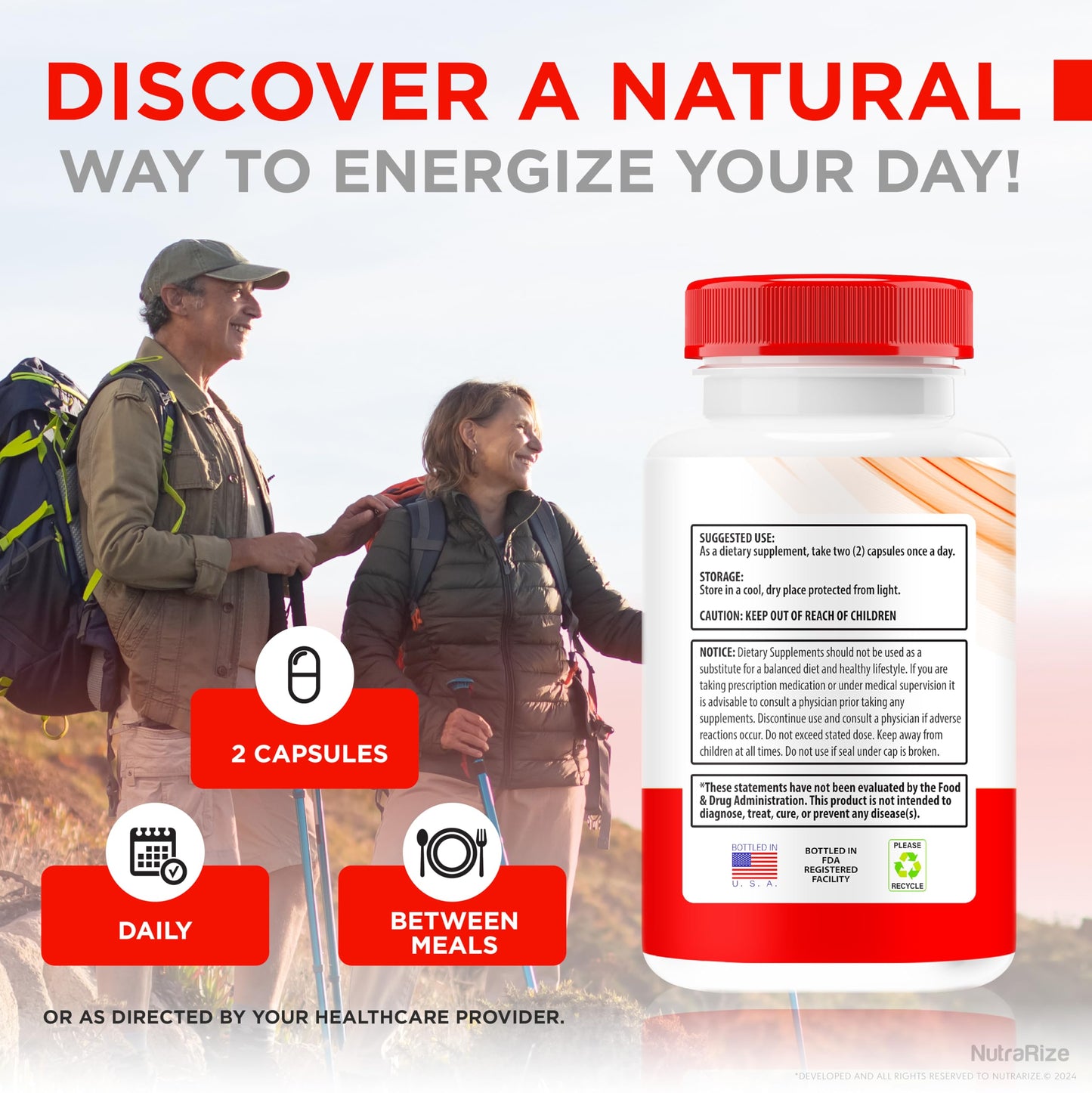 NutraRize Gluco Revive 300 Capsules