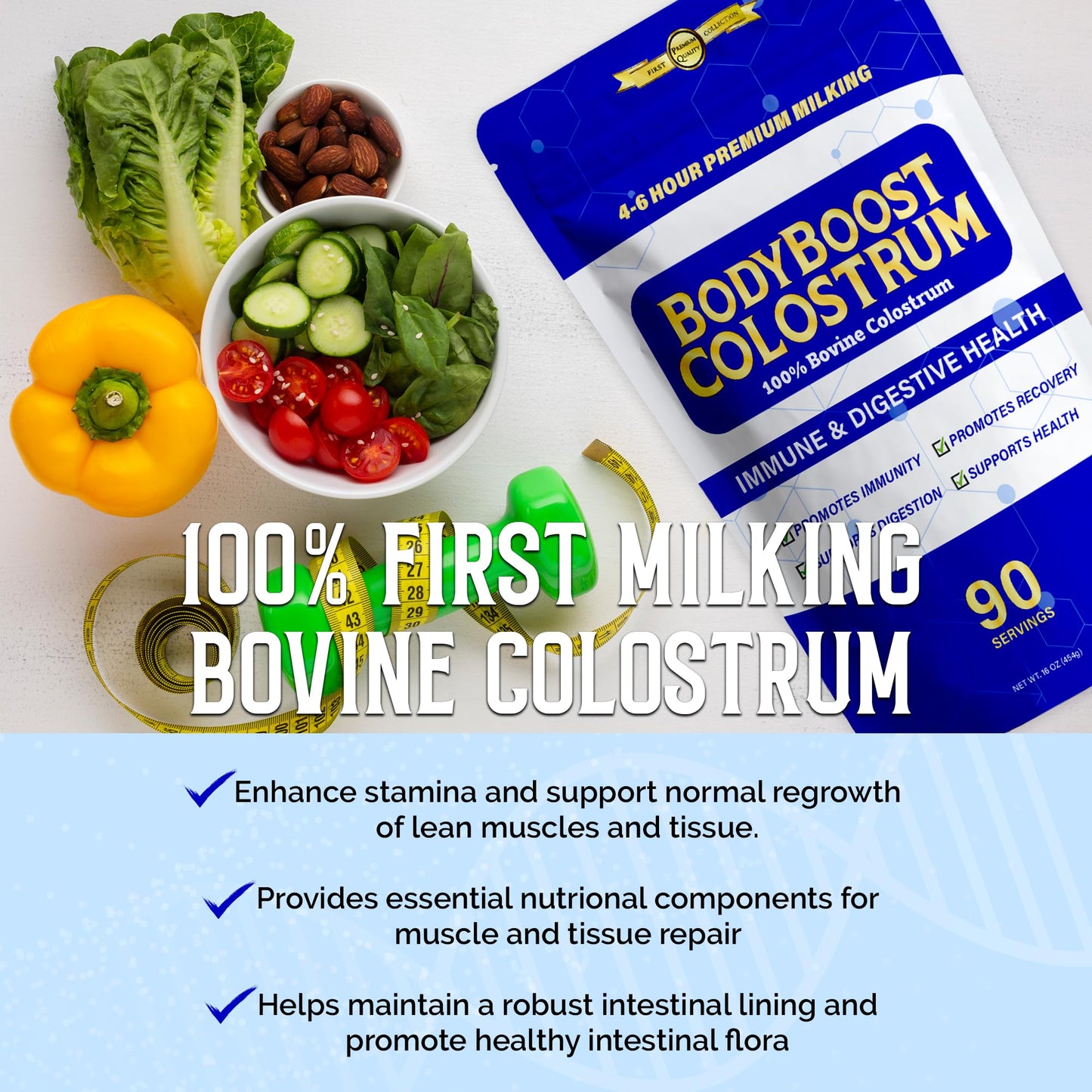 BodyBoost Colostrum Powder, 16 oz