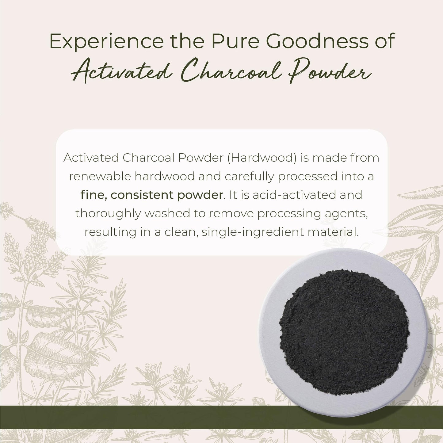Starwest Botanicals Activated Hardwood Charcoal Powder, 4 oz