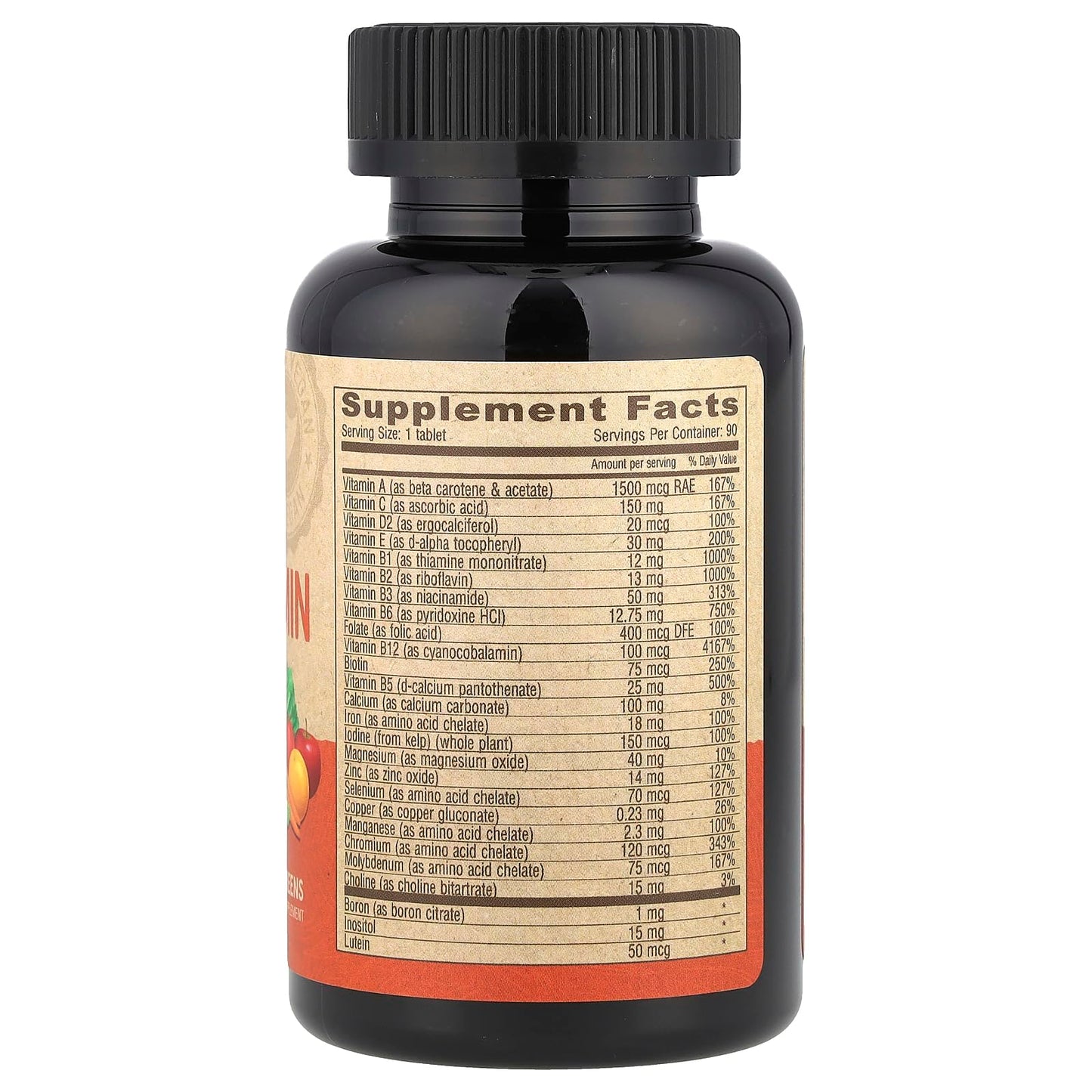 DEVA Tiny Tablets Vegan Multivitamins for Women & Men, 90 Tablets