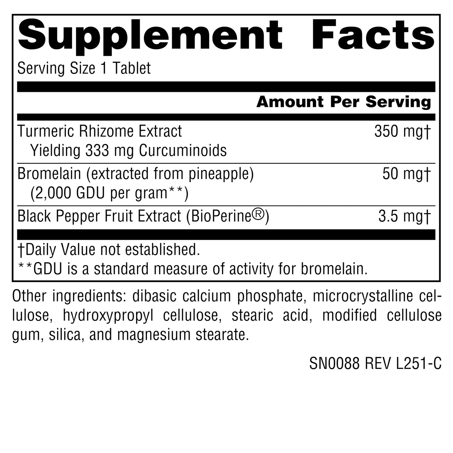 Source Naturals Turmeric Extract, 50 Tablets