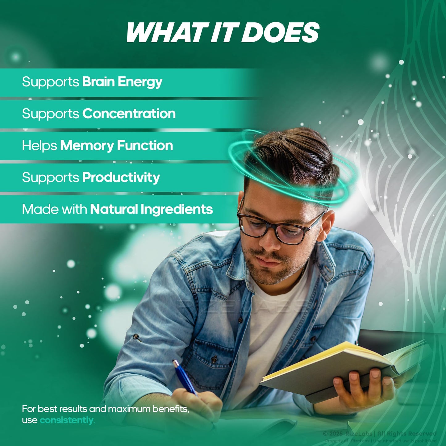 Rize Labs Neuro Zoom Capsule 120 Capsules