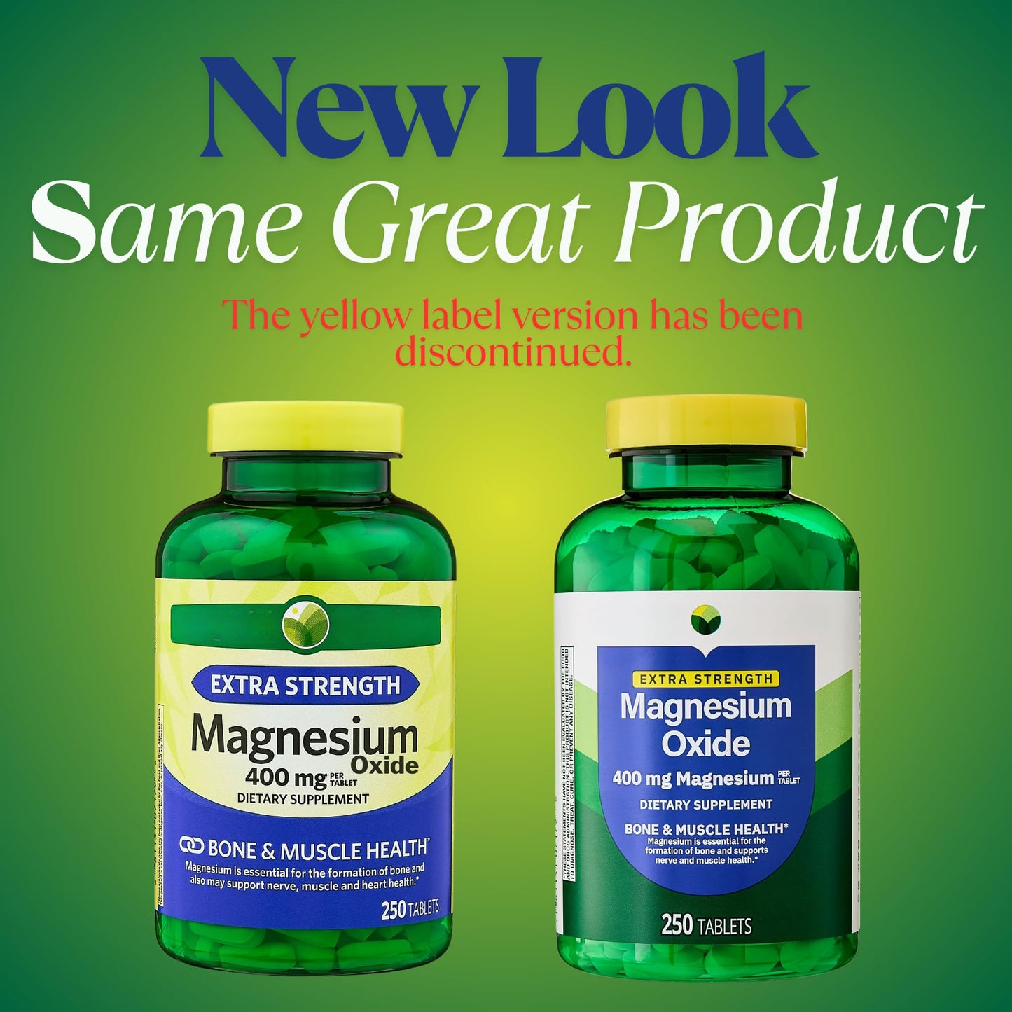 KP+ Magnesium Oxide 400 mg Tablets 250 Count