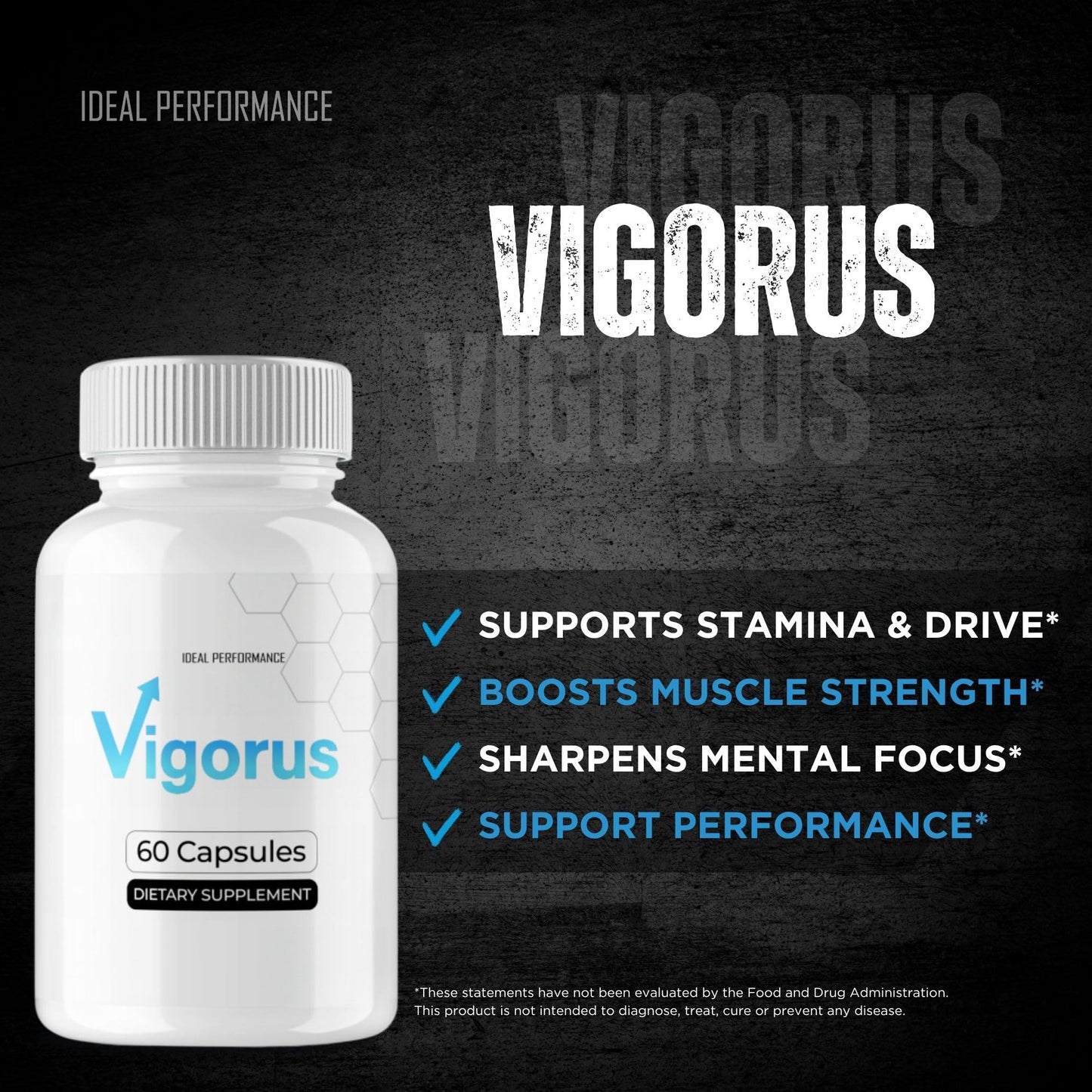 Ideal Performance Vigorus Capsules 60 Count