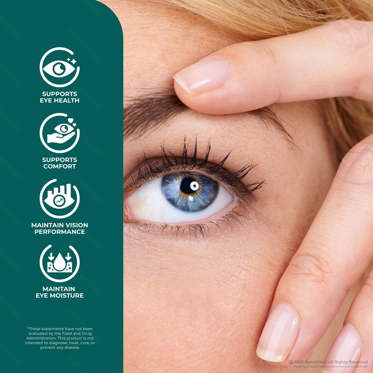 NutraVibe Clean Eye Capsules 300 Capsules