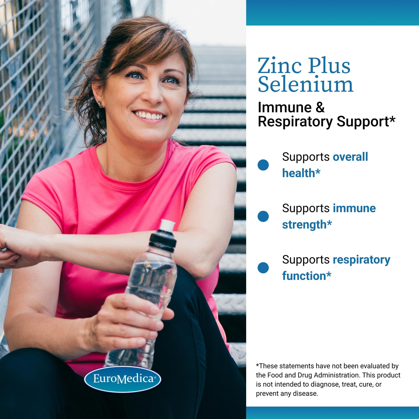 EuroMedica Zinc Plus Selenium Capsules 60