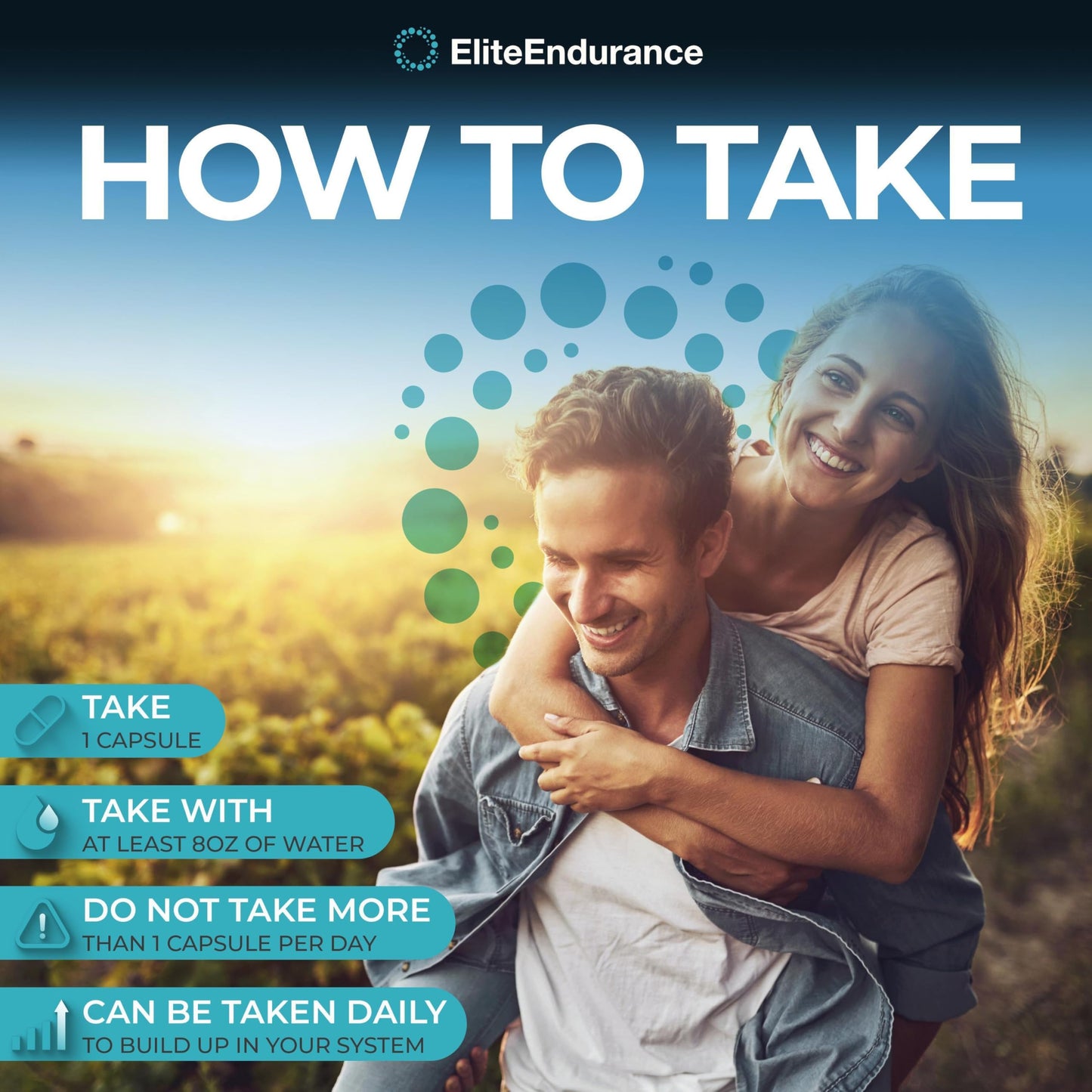 EliteEndurance Maximise Stamina, Energy & Endurance – Male Performance Supplement Capsule 10 Count