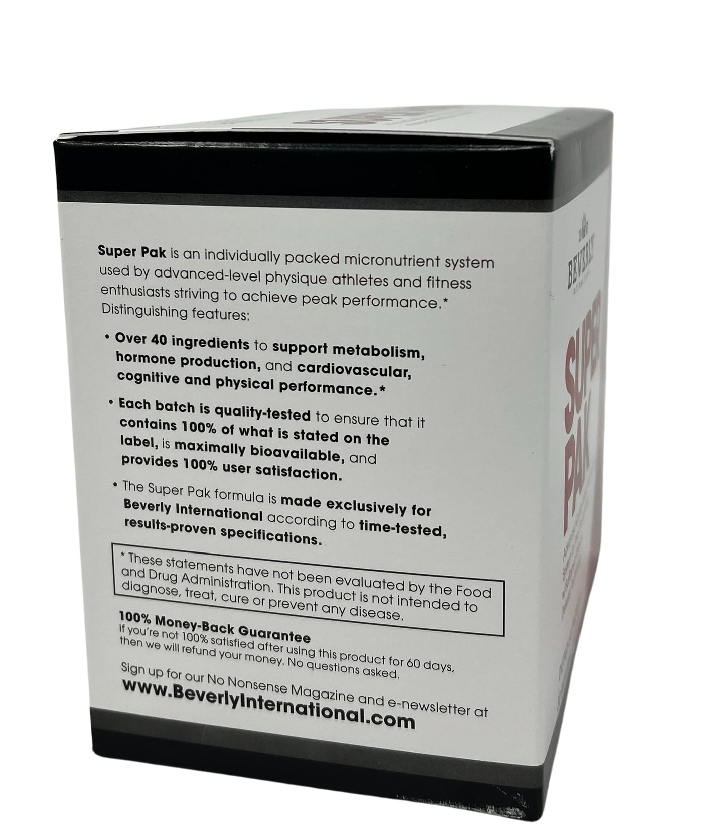 Beverly International Super Pak Powder, 30 Count