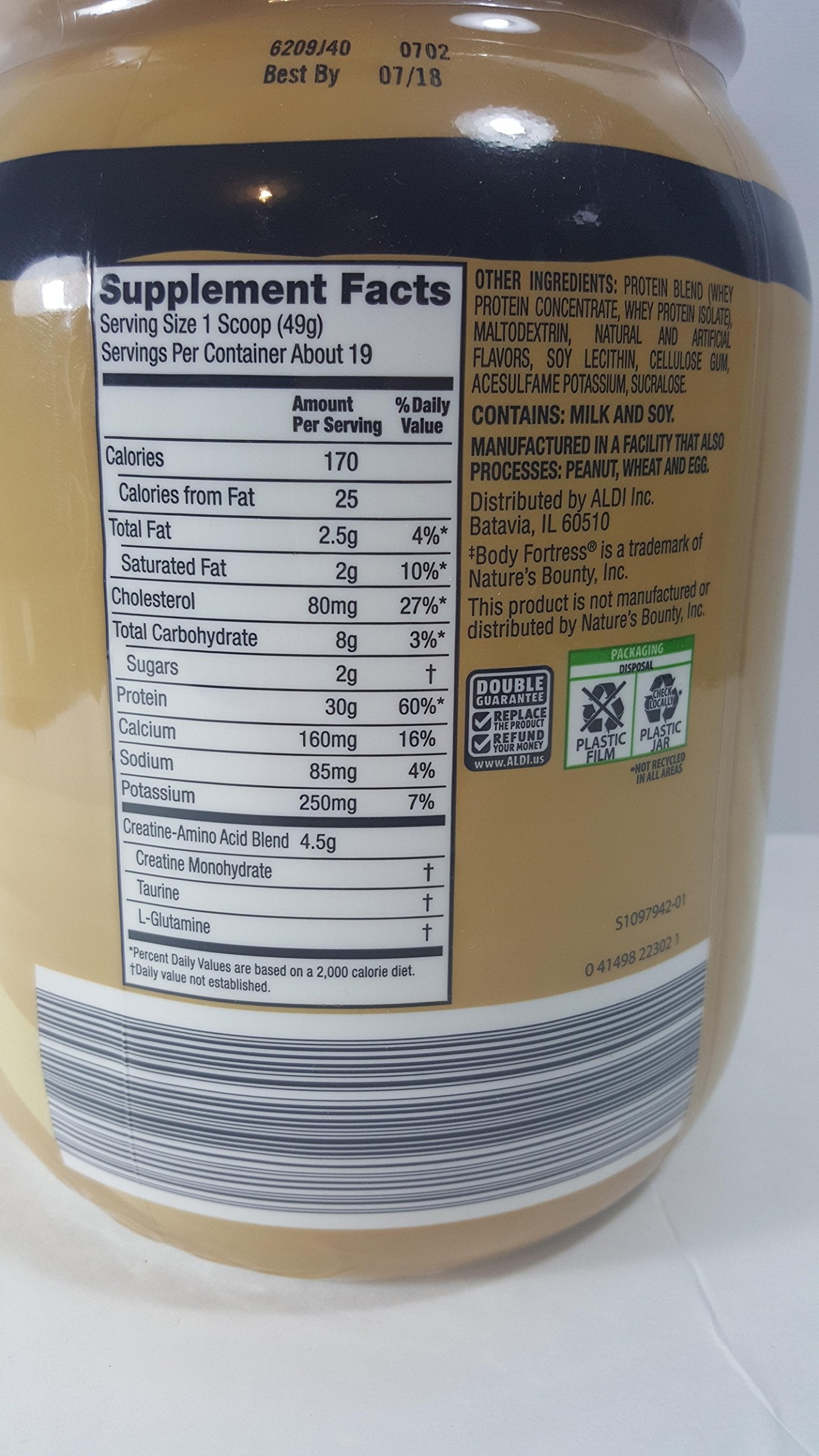 SUPTMAX Elevation Whey Vanilla Protein Powder Blend 2 lb